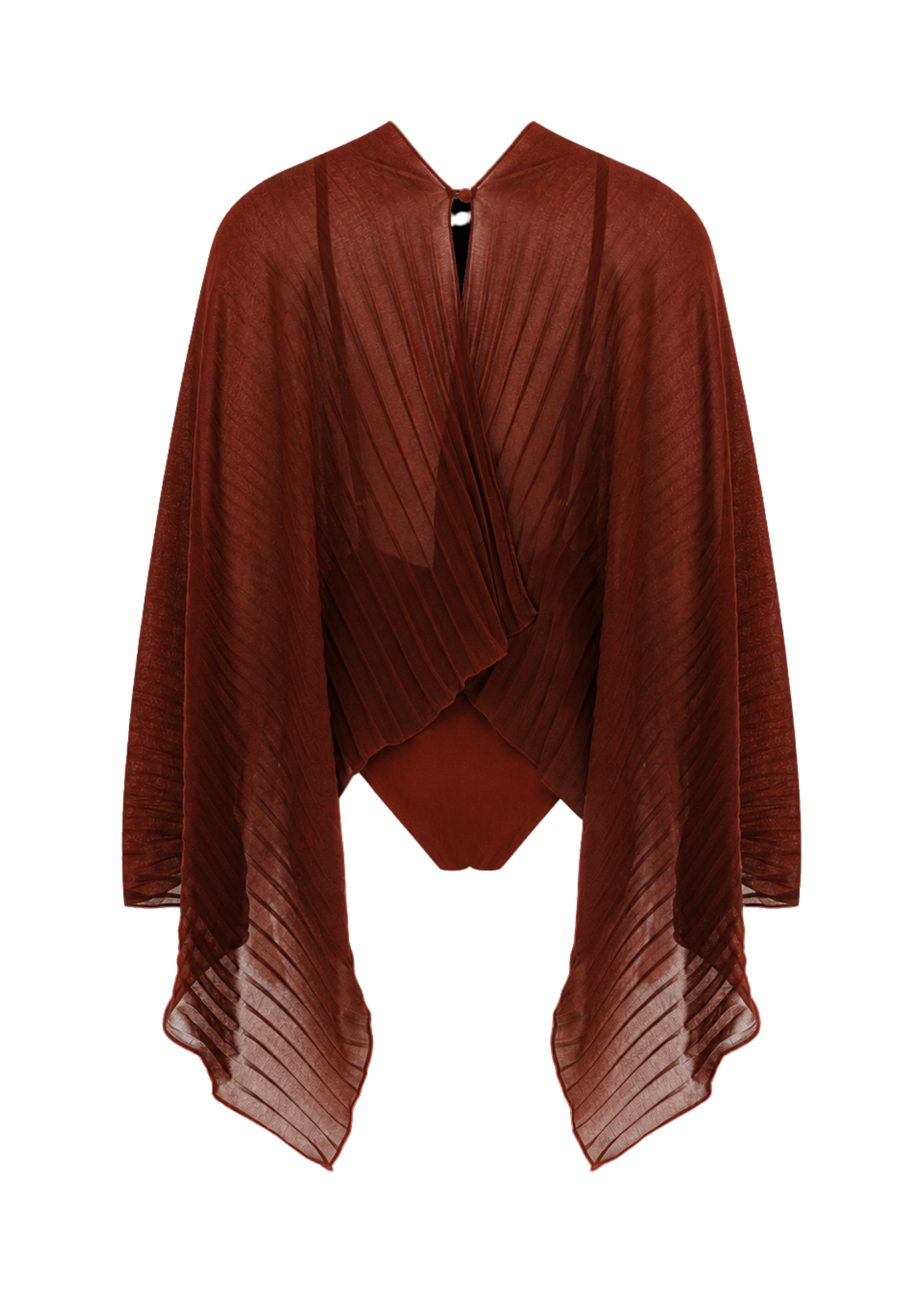 body pleats frevo ferrugem