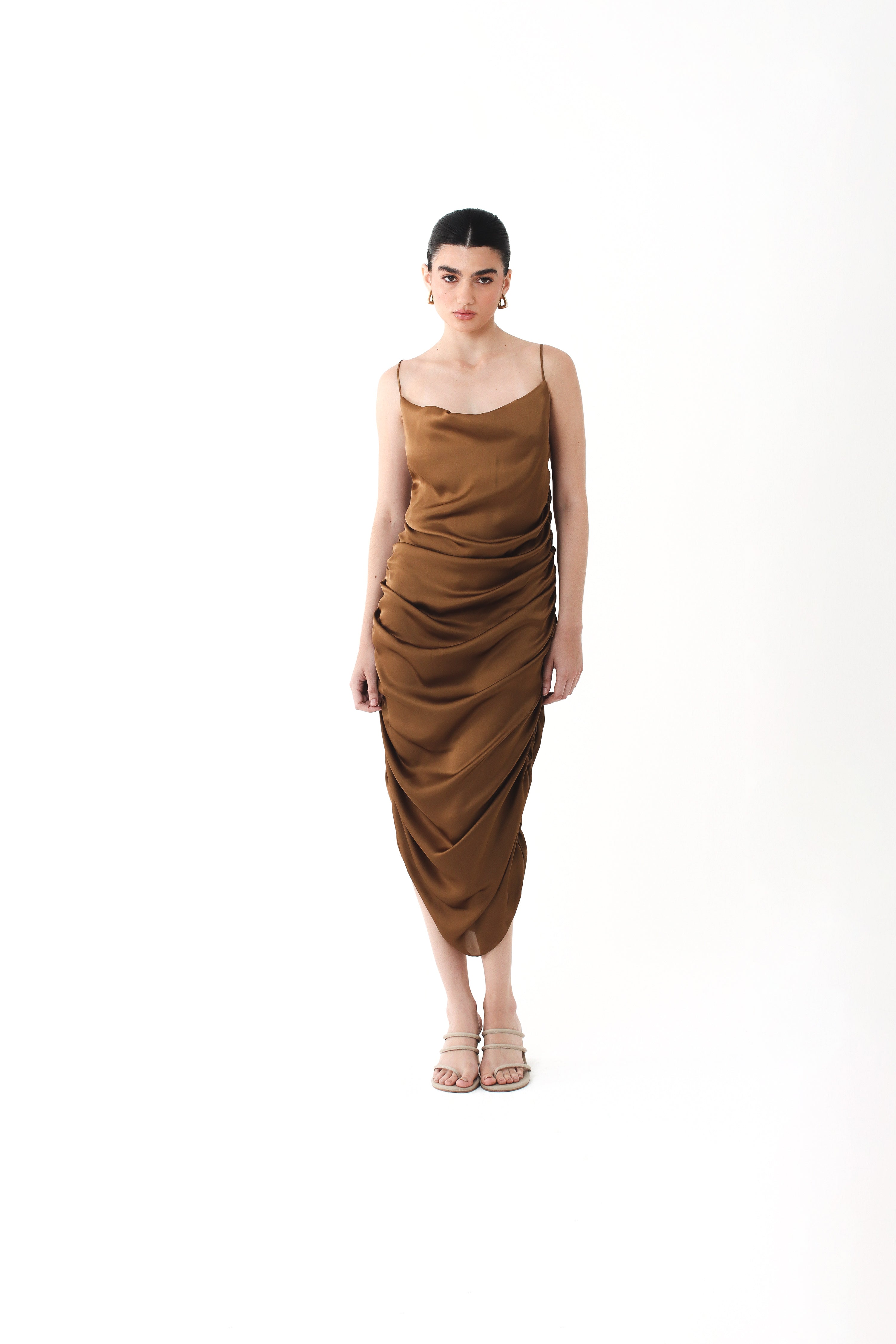 vestido longo echinus