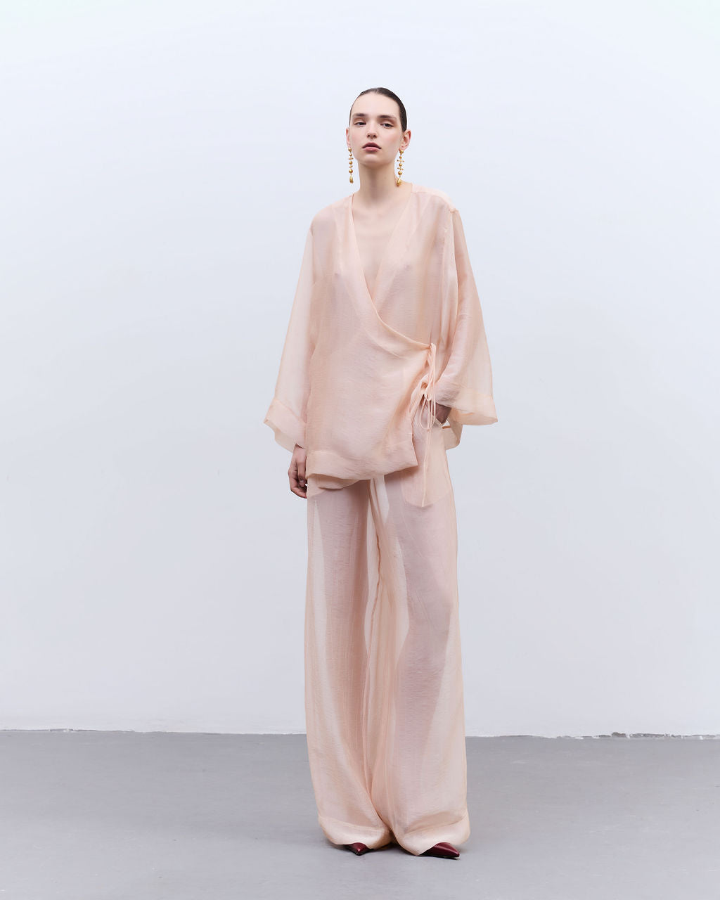 calça organza