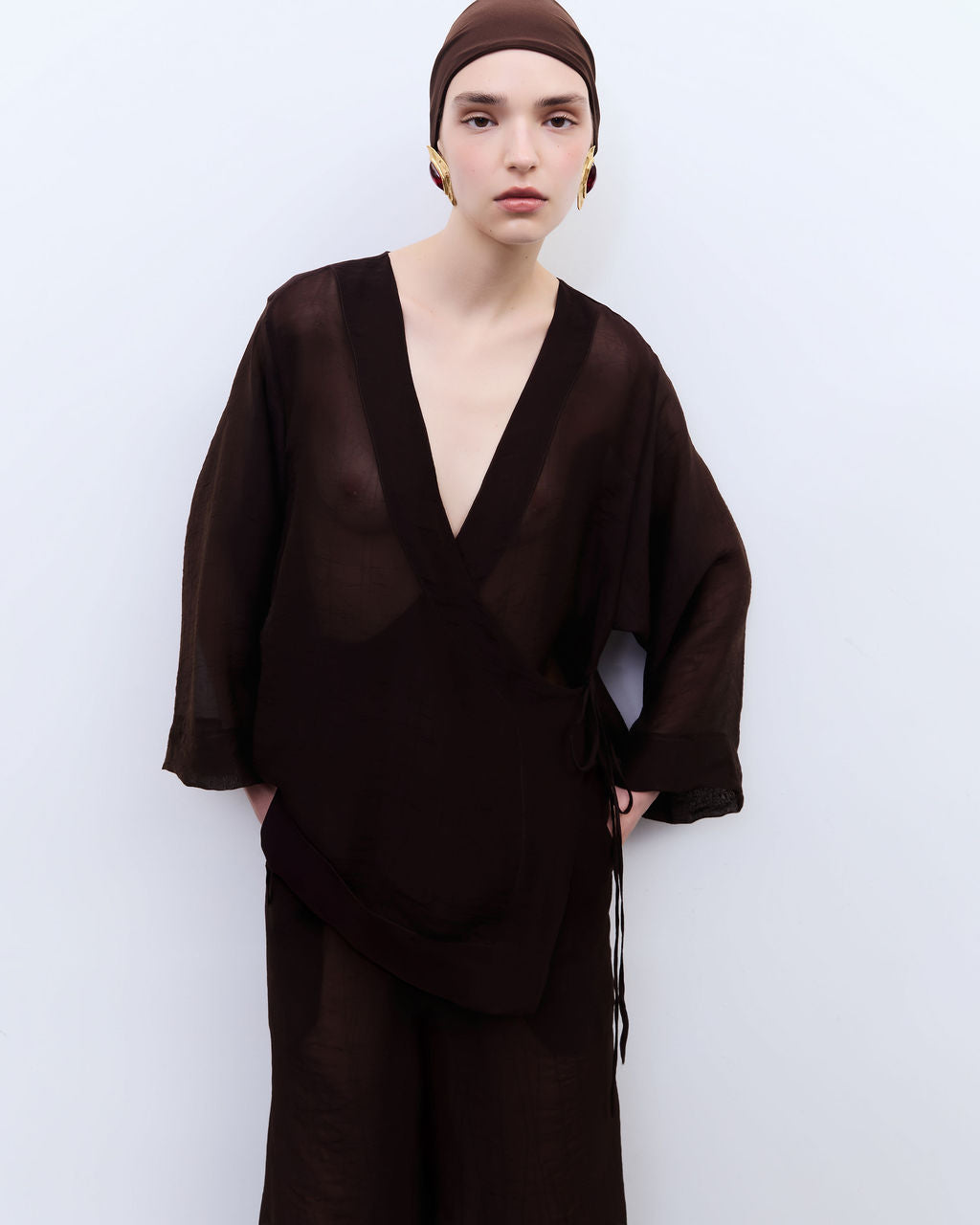 kimono organza