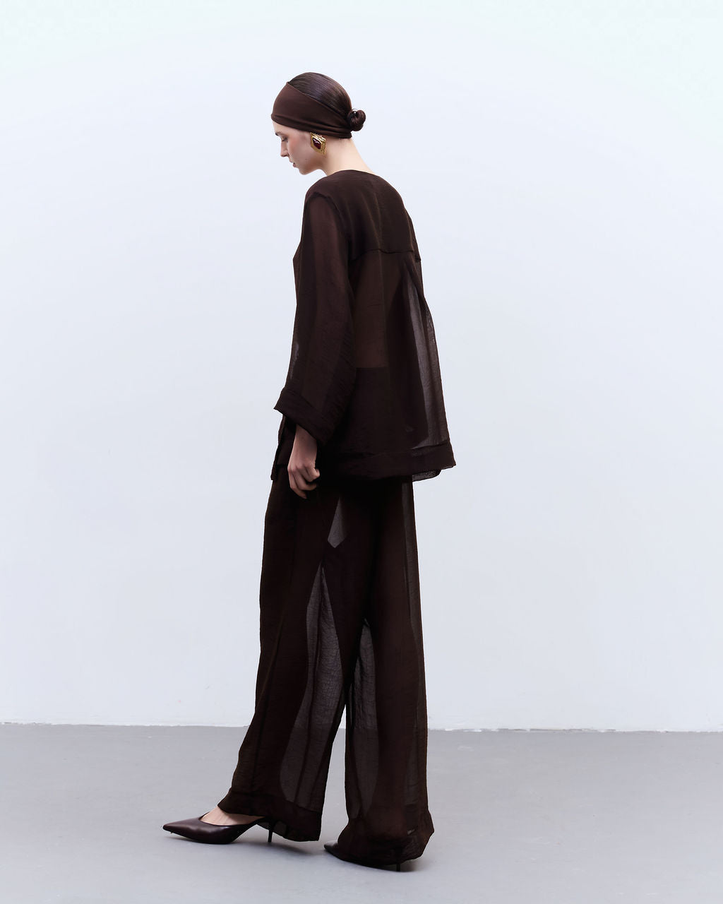 calça organza