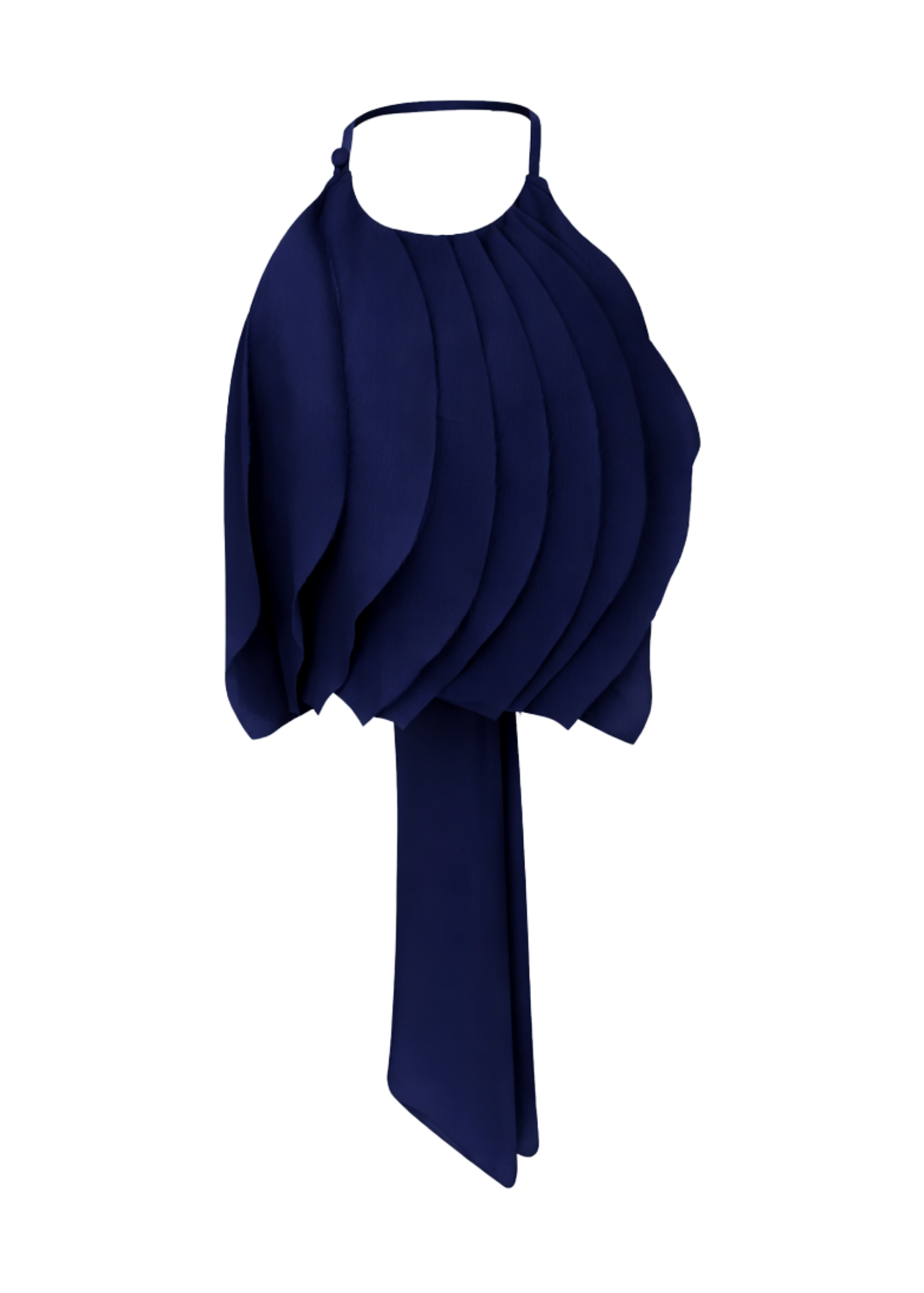 blusa frente única pote marinho