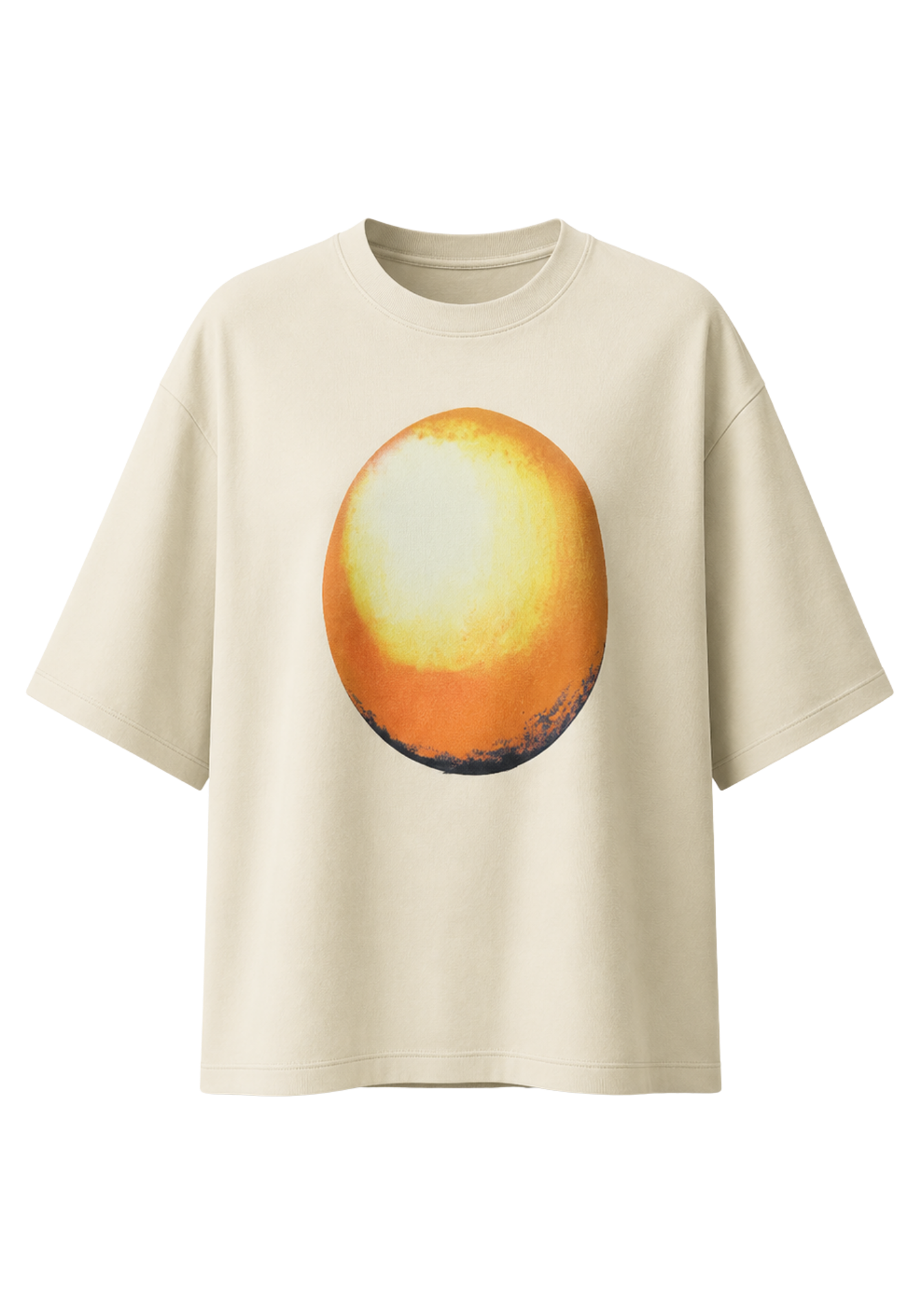 t-shirt ovo creme