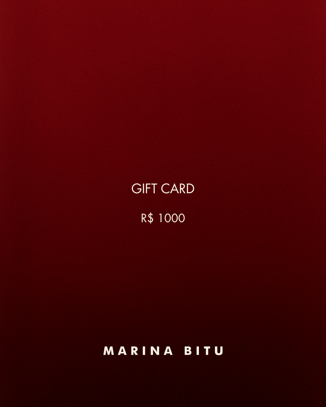 gift card R$ 1000
