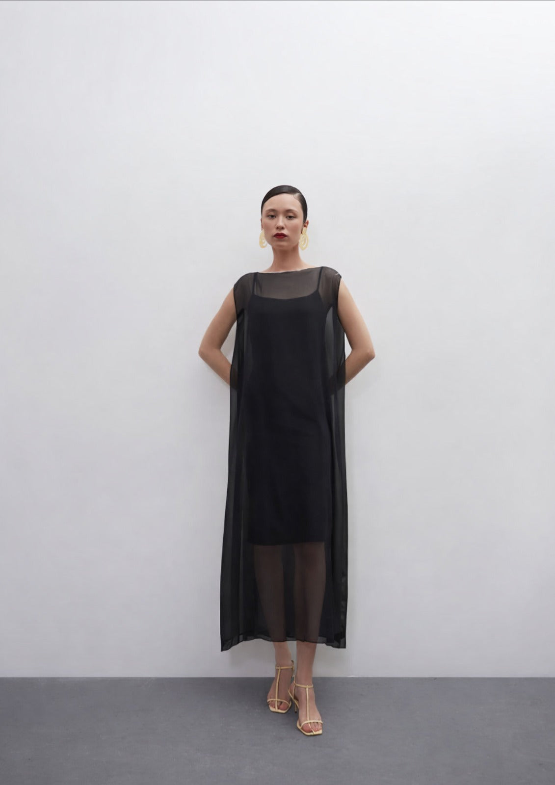 vestido basic cecília preto