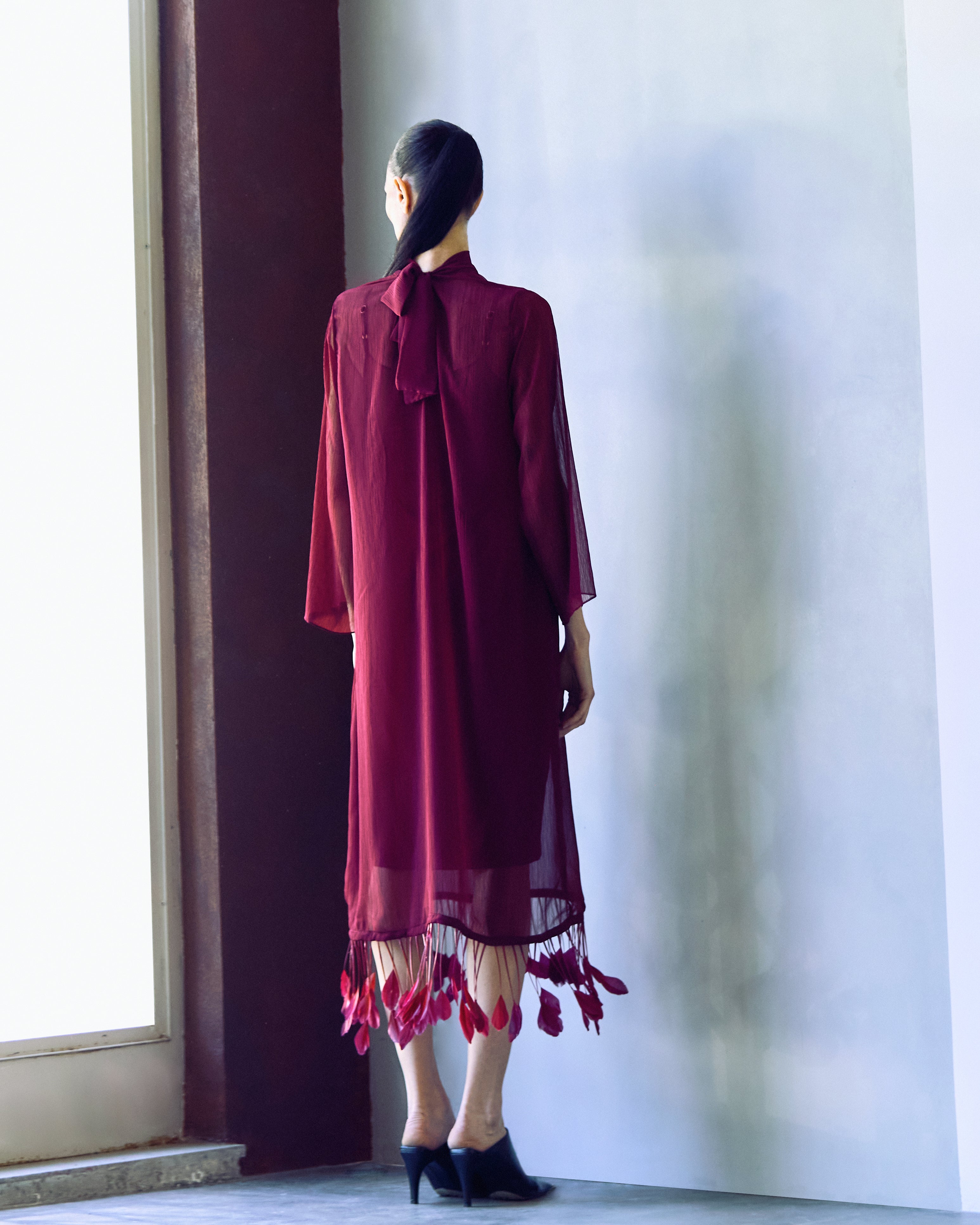 vestido jurema vinho