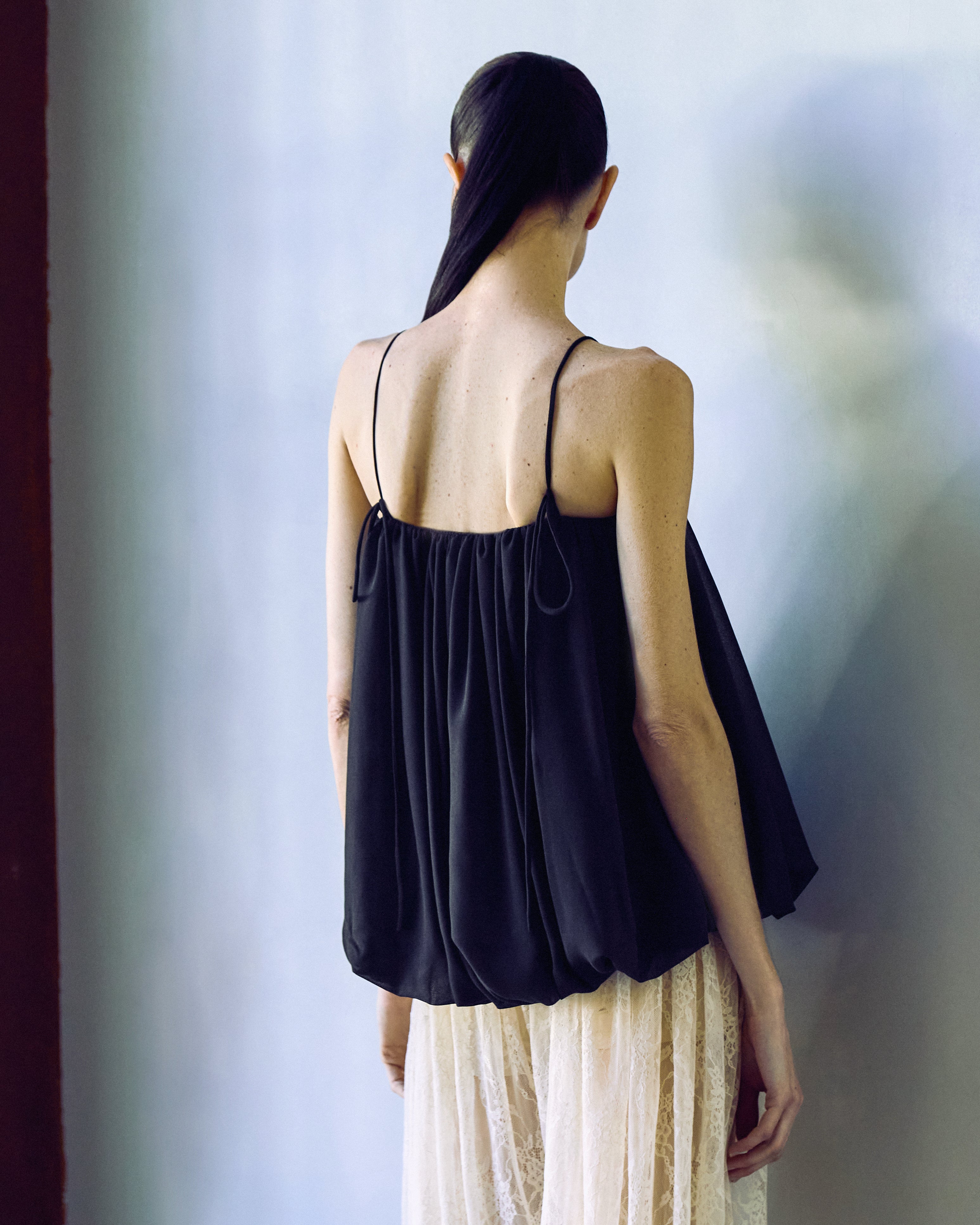 blusa balonê preto