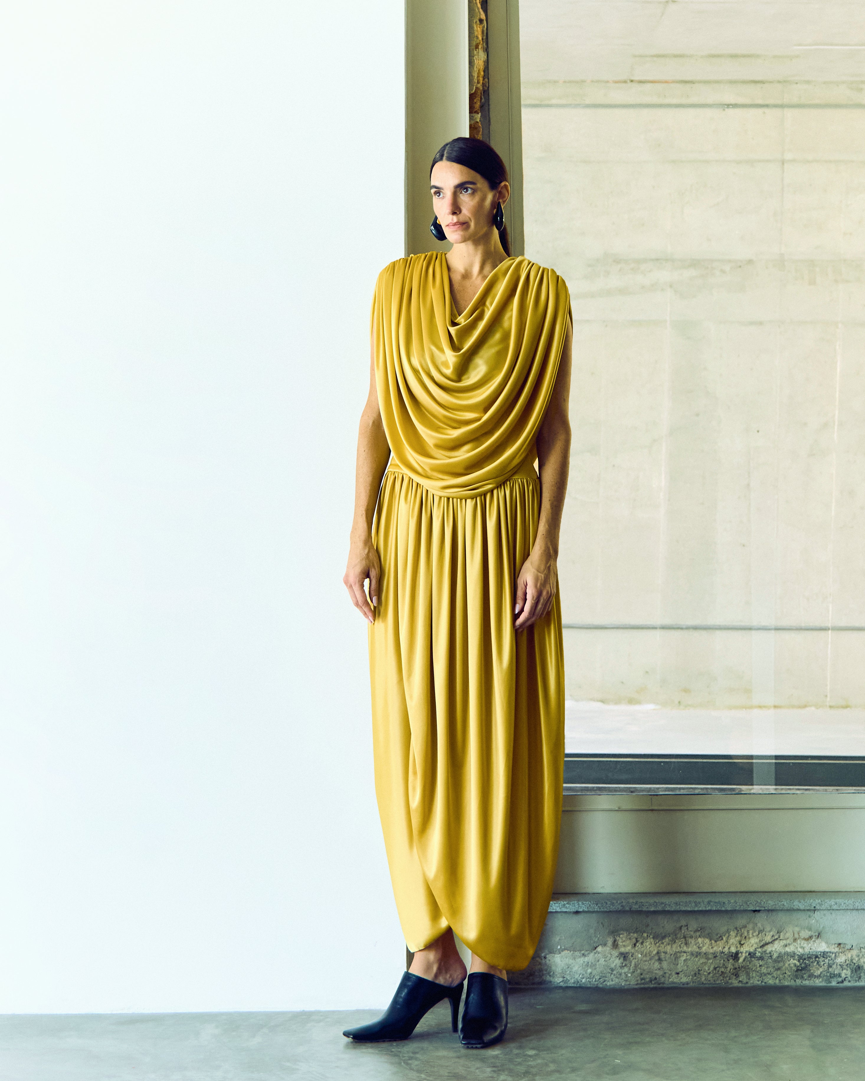 saia drapped alga dourado