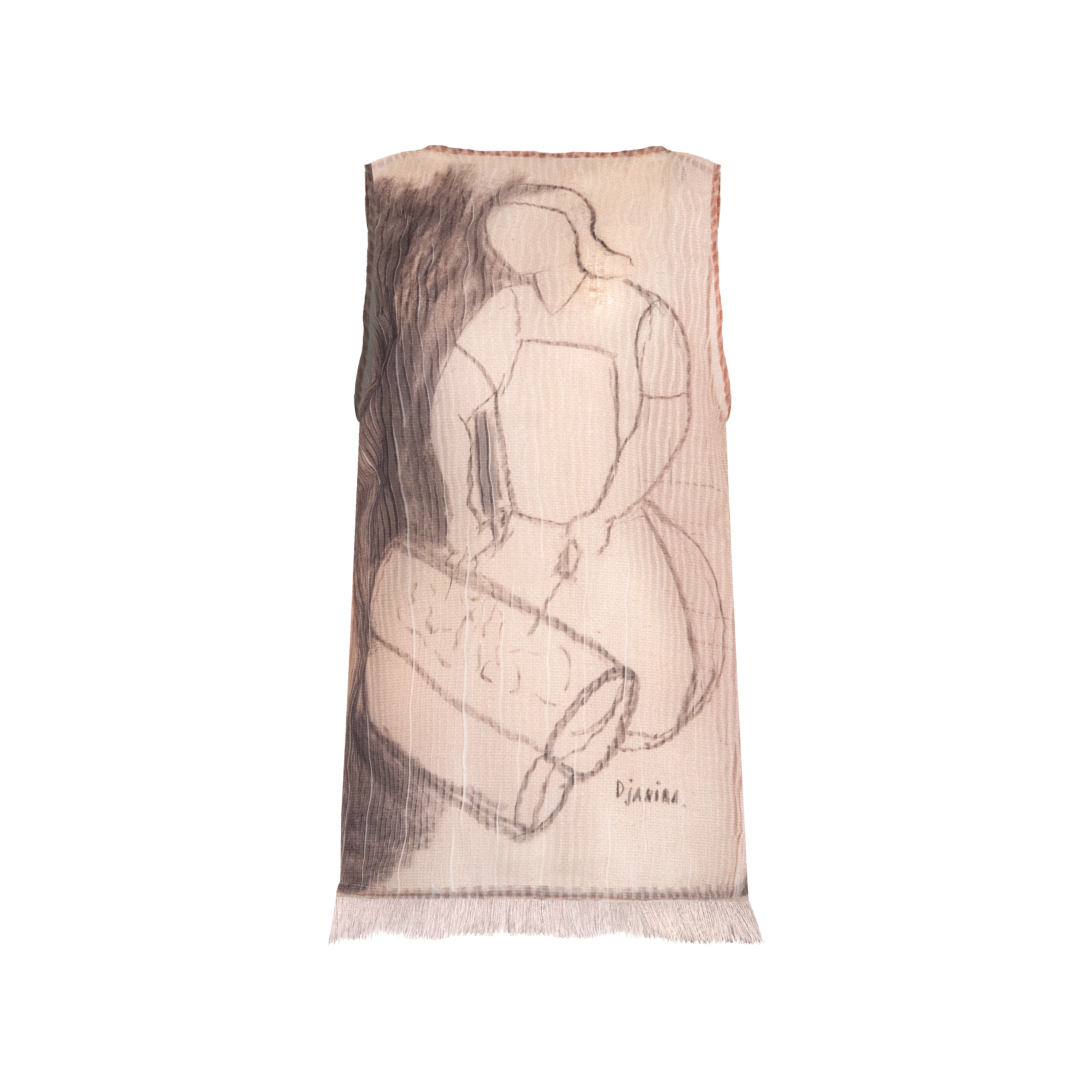 regata organza ofícios