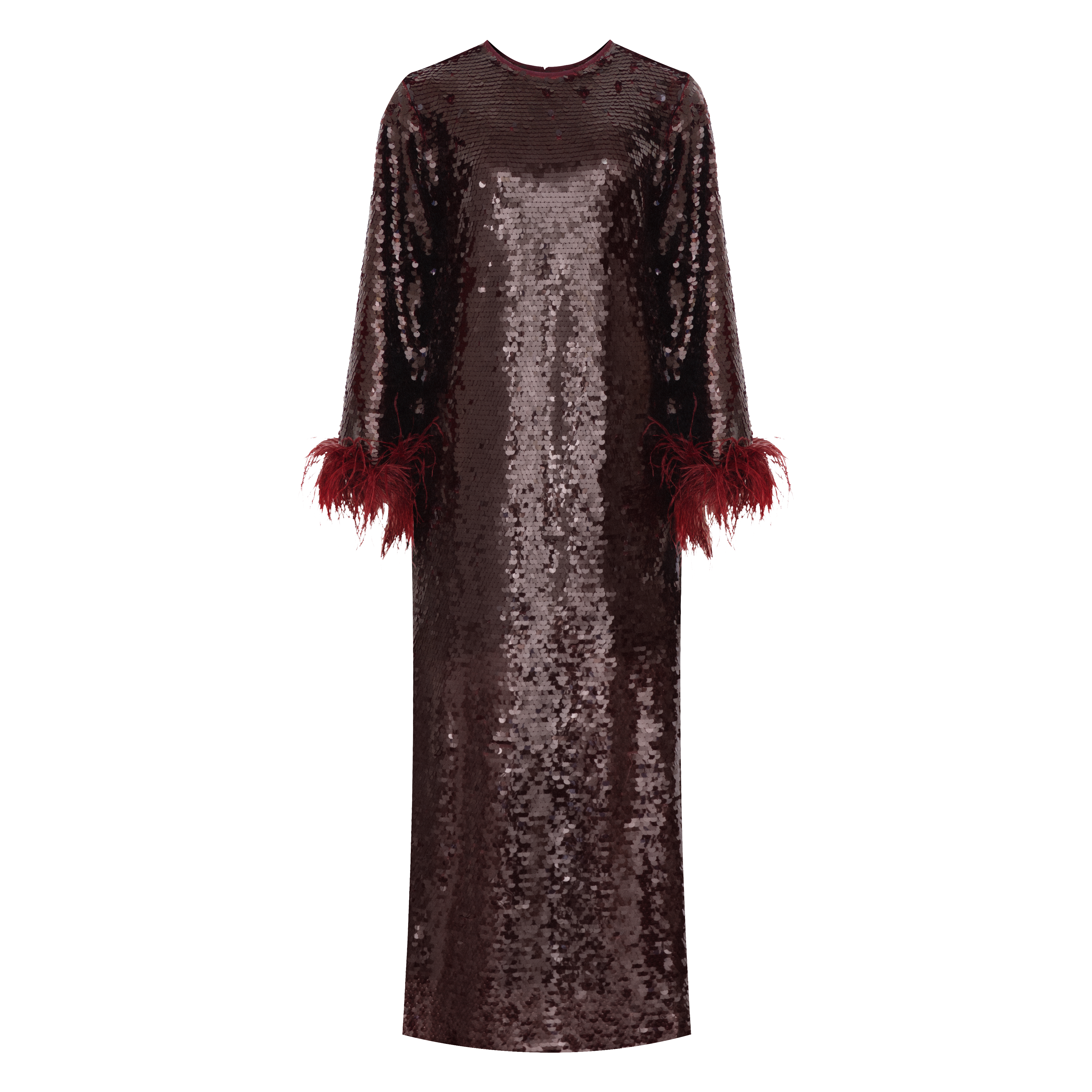 vestido colombina vinho