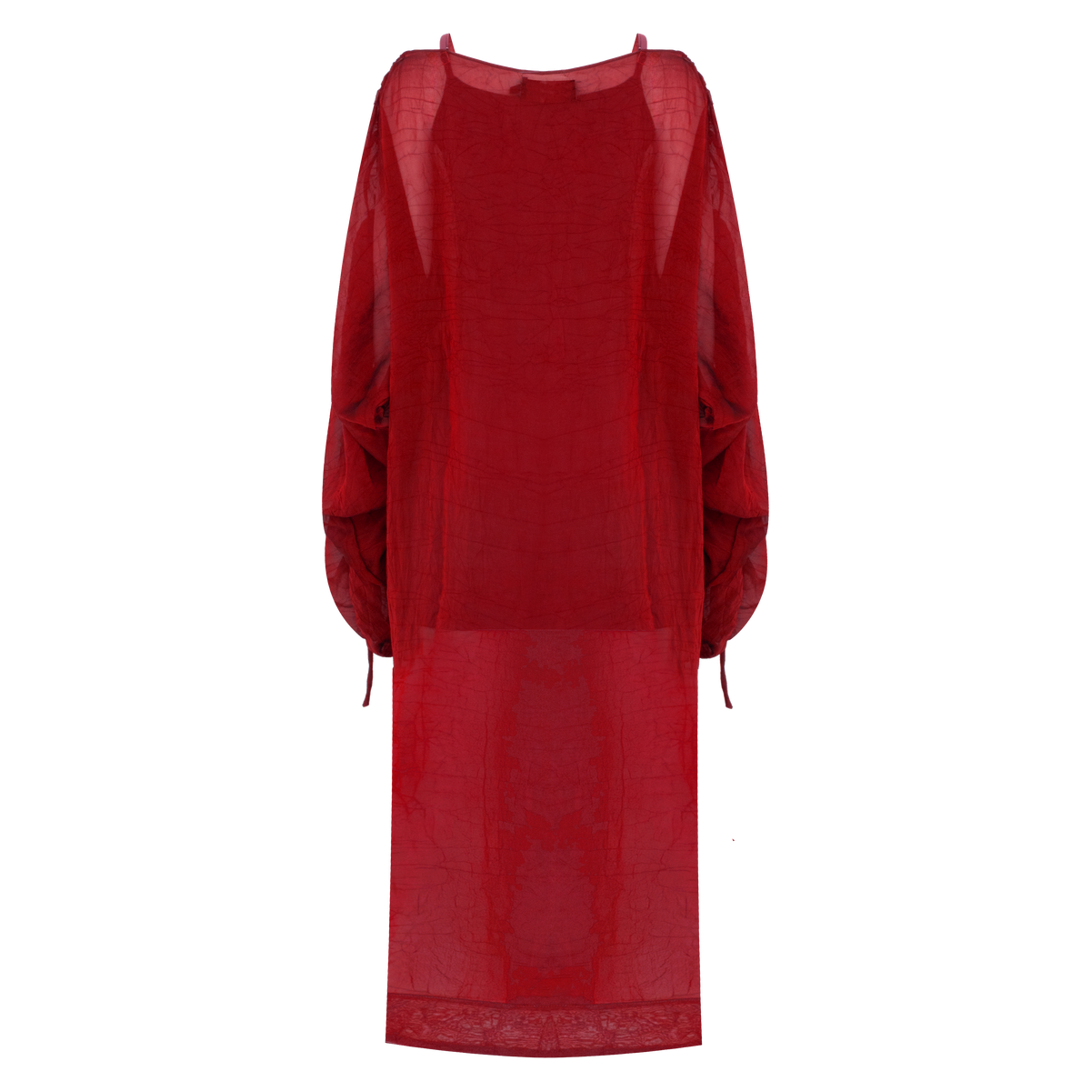 vestido new lagosta vermelho