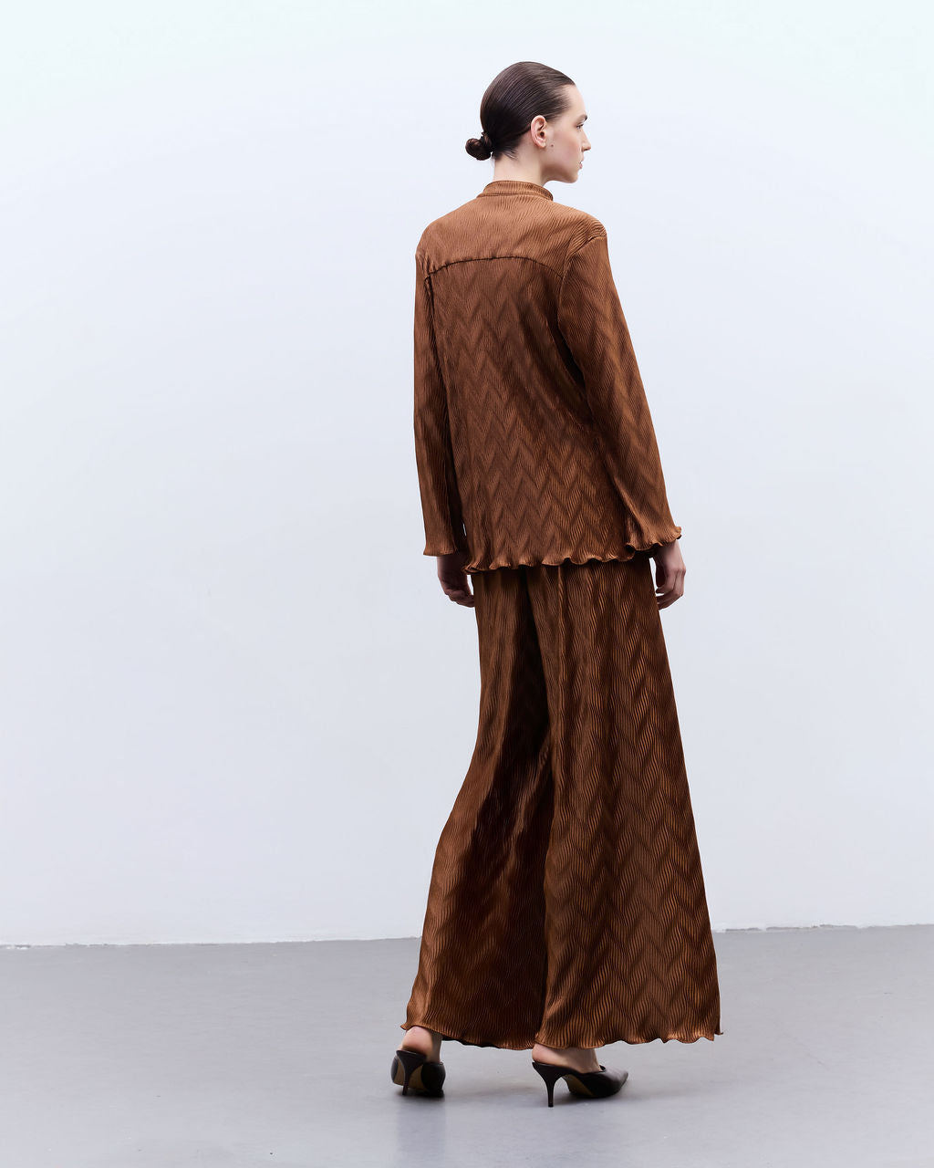 calça chevron