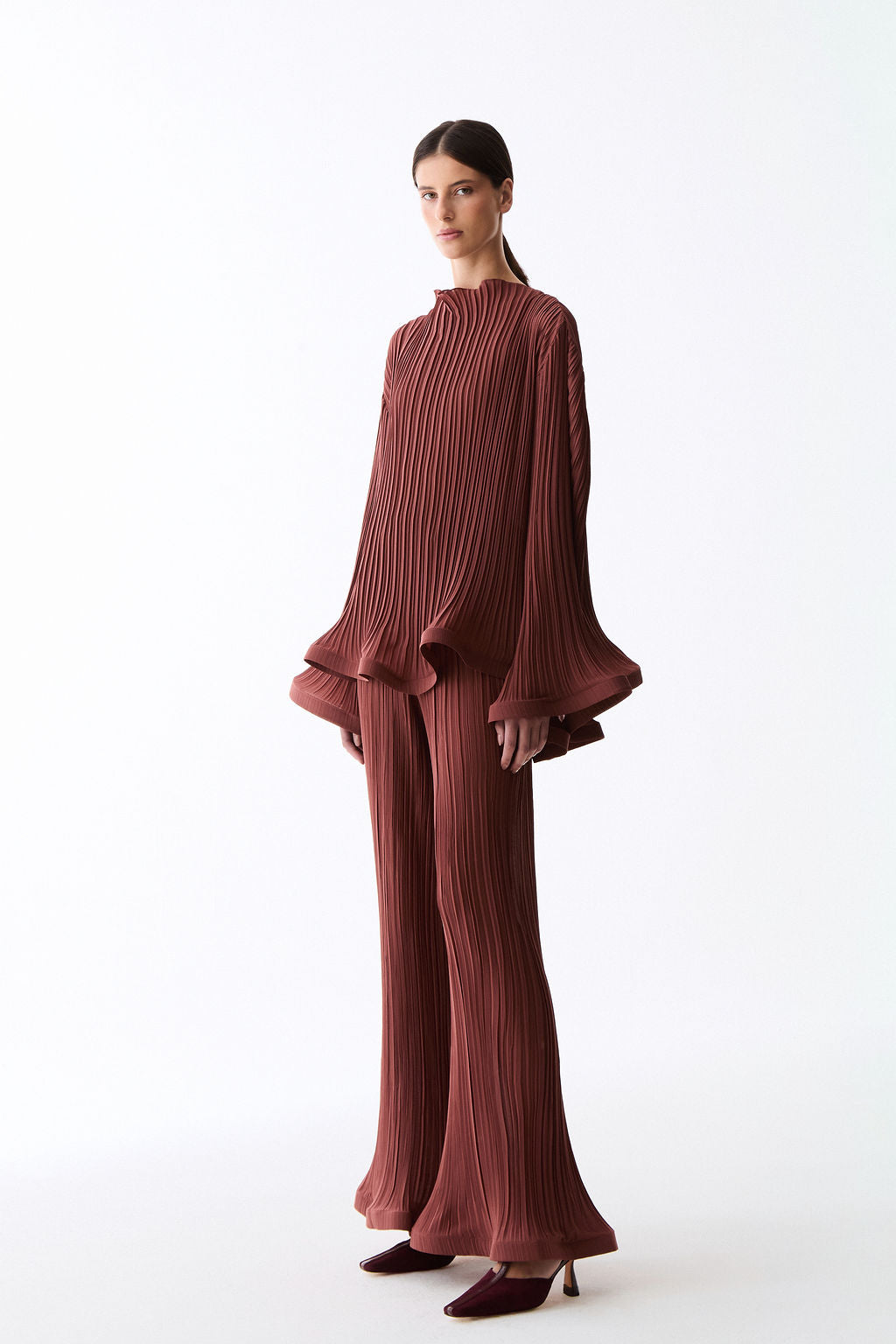 calça veggie rosa seco
