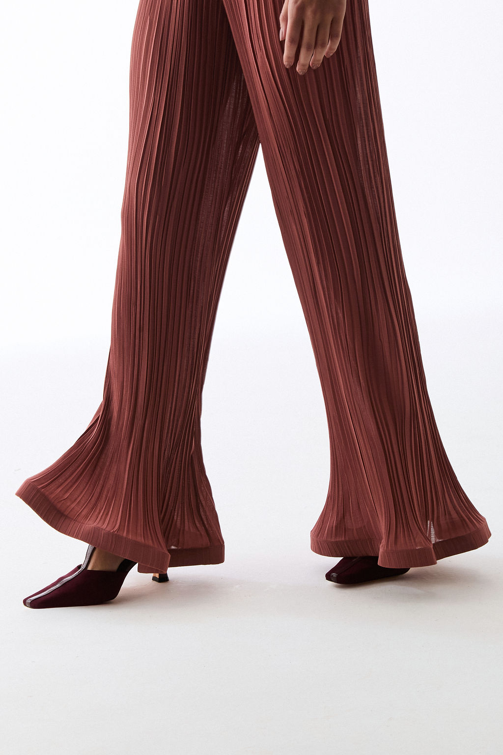 calça veggie rosa seco