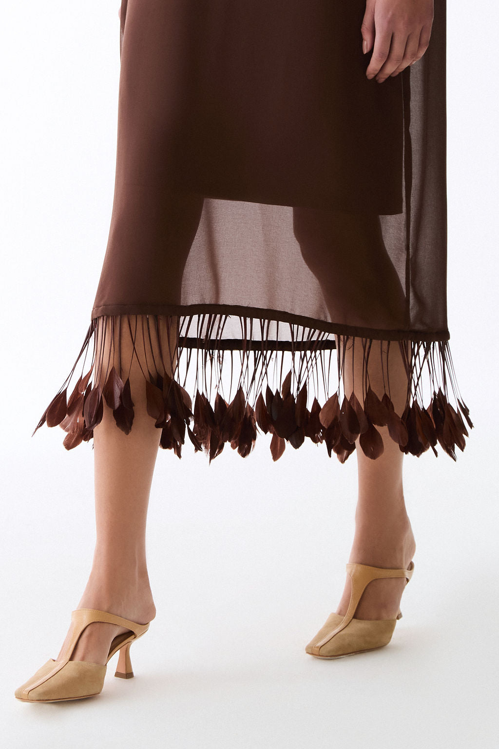 vestido jurema marrom
