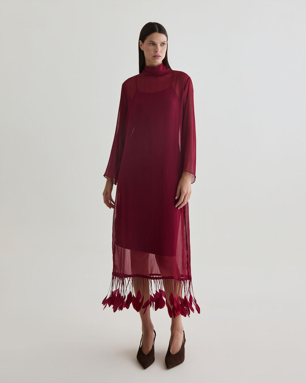 vestido jurema vinho