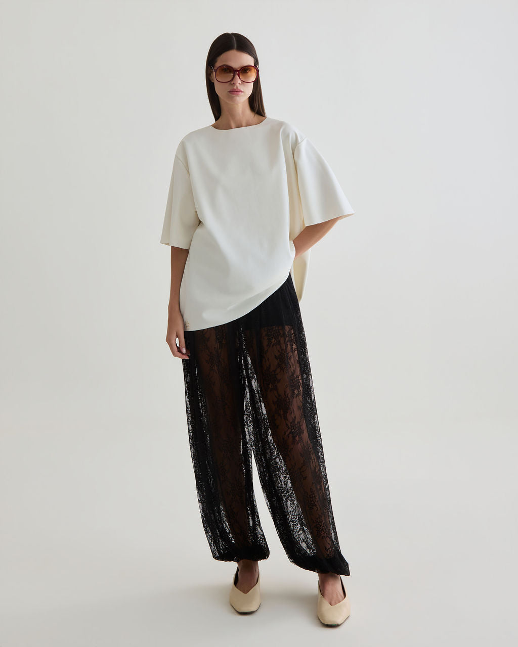 calça aladin lace preto