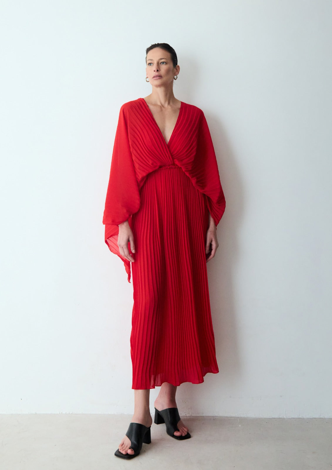 kit body pleats + saia midi pleats