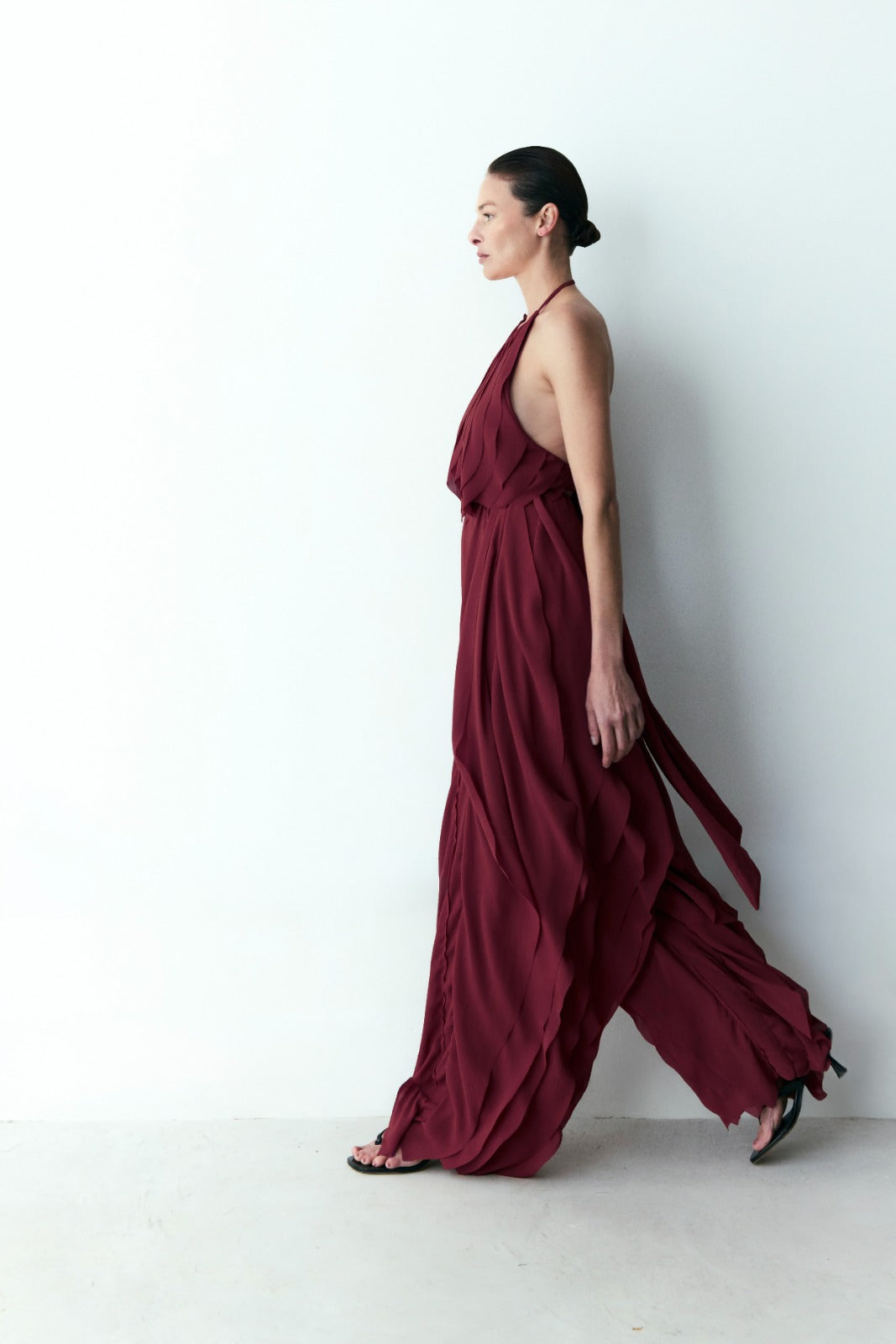 blusa frente única pote vinho