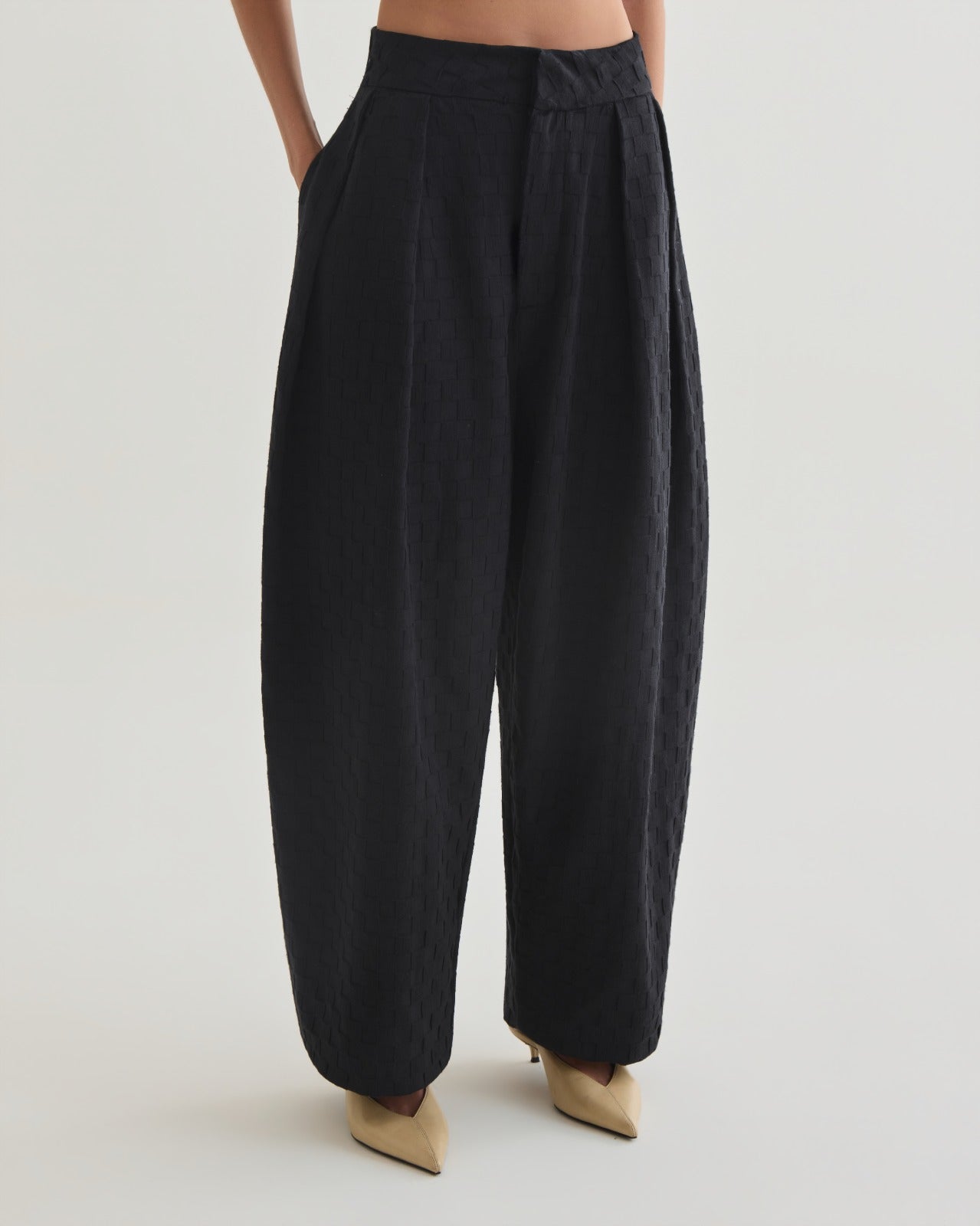 calça tela preto