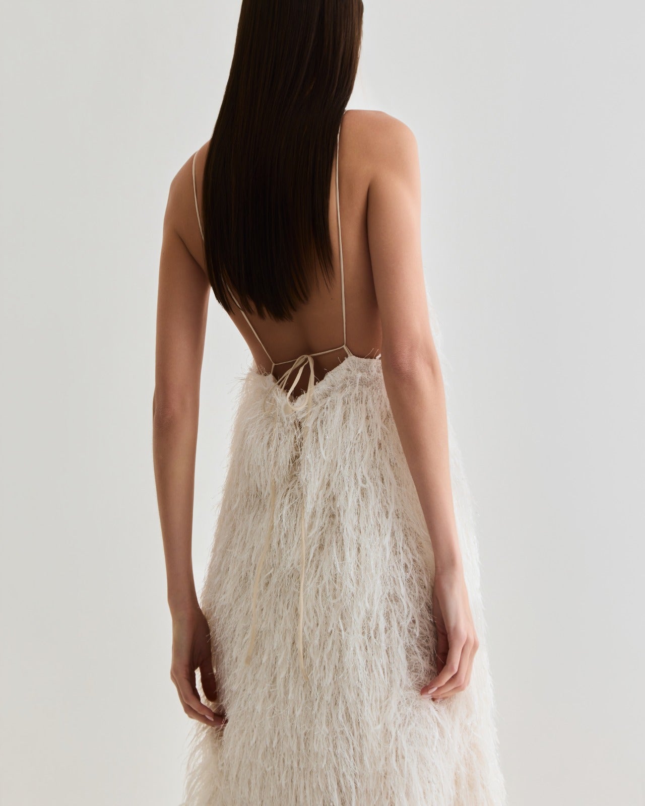 vestido longo egretta