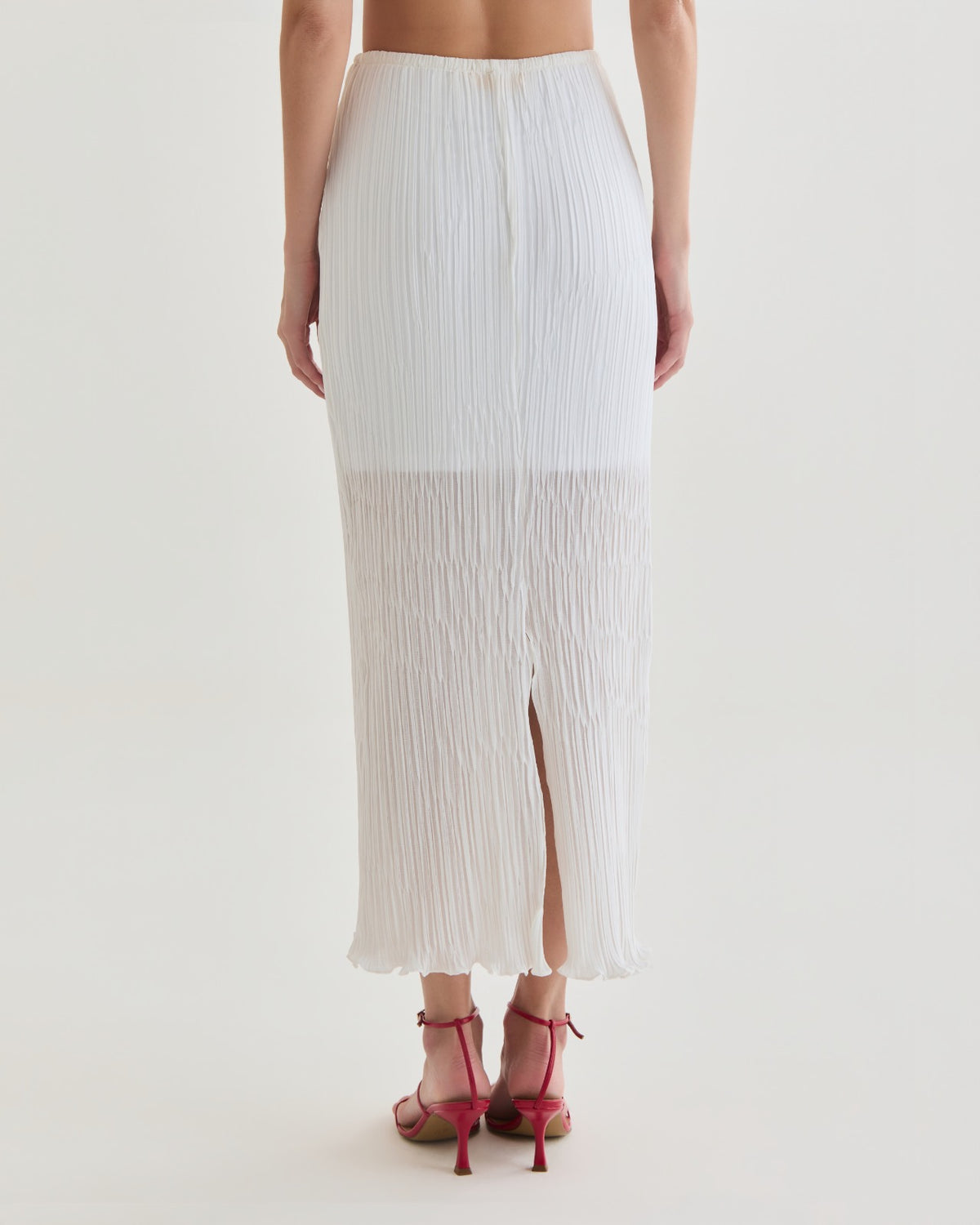 saia midi flower off white