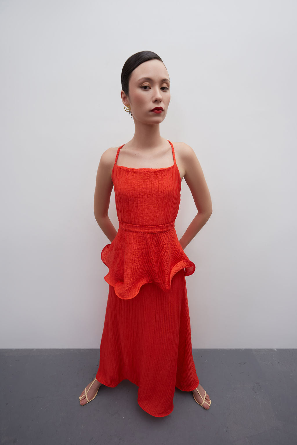dress with jabour waves