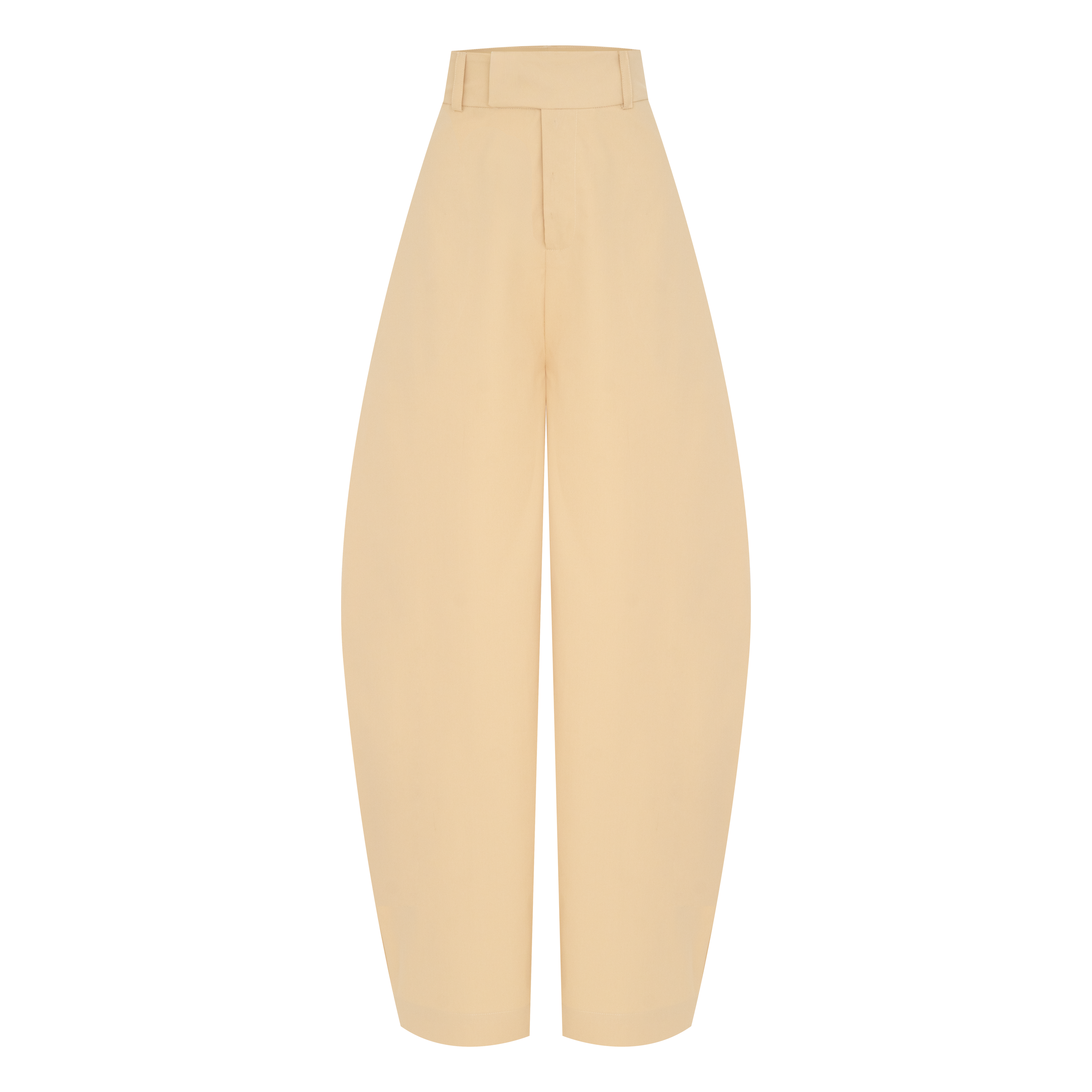 calça alfaiataria espiral amarelo