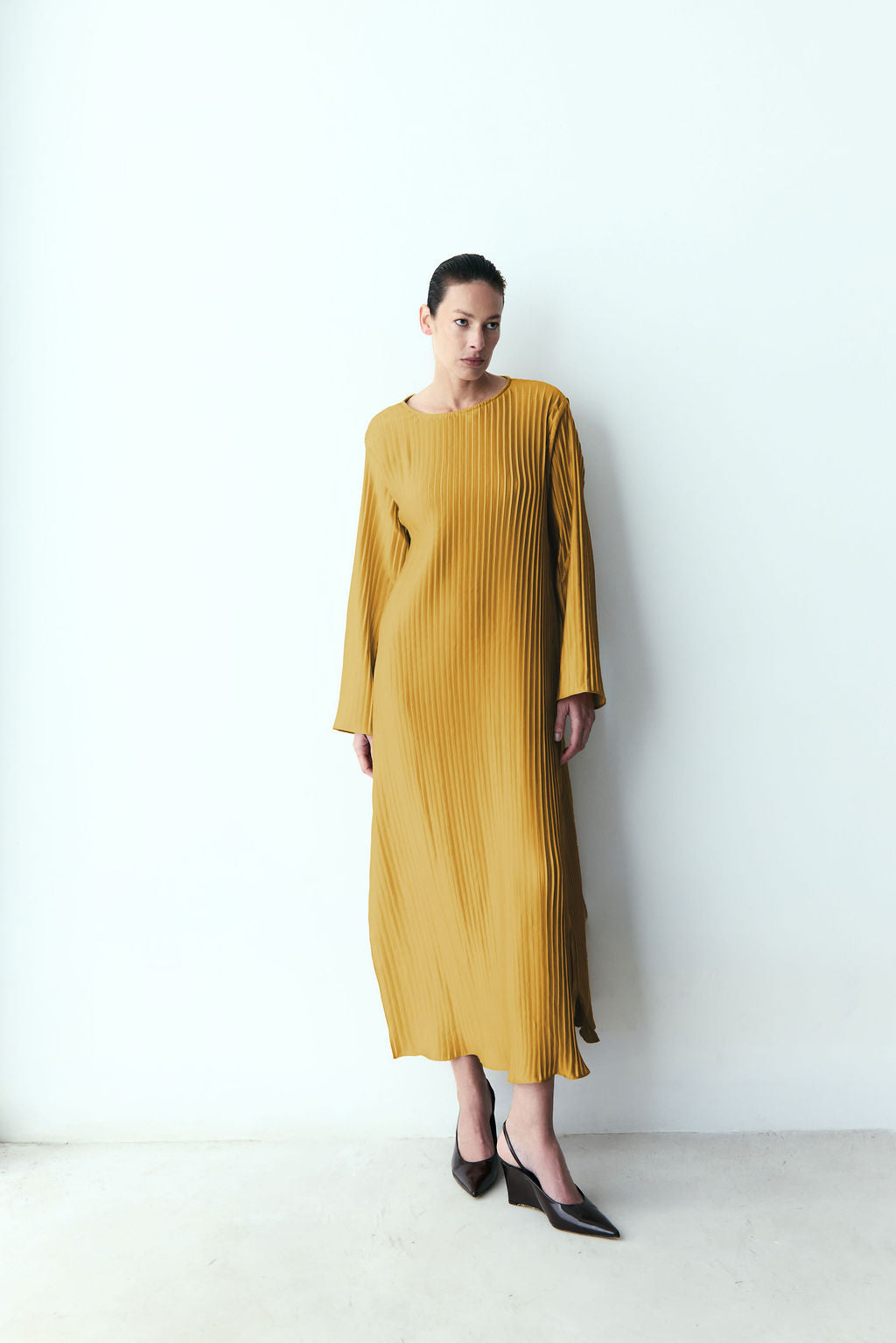 kit vestido touch + colar jumentos