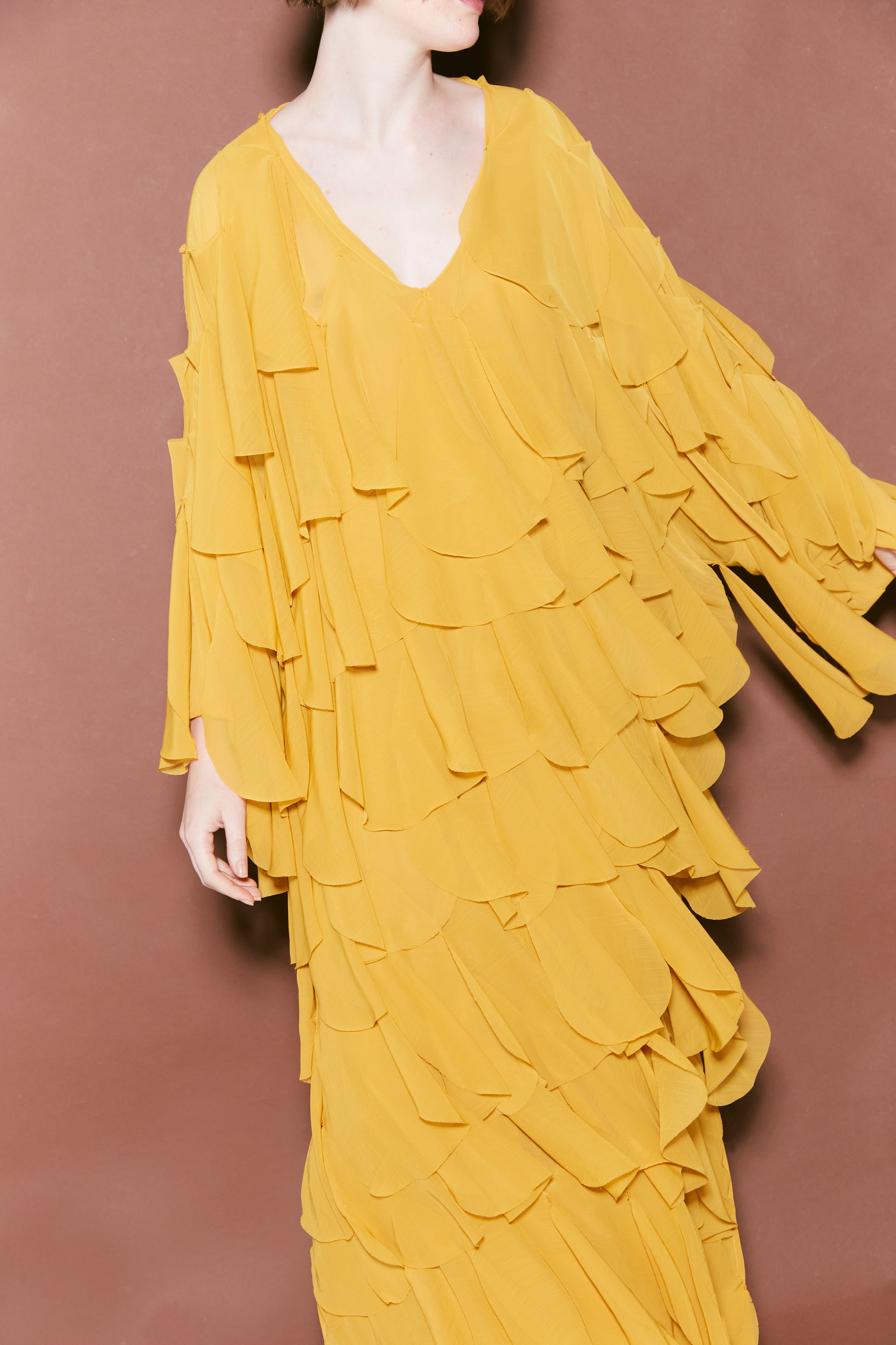 mustard fig kaftan