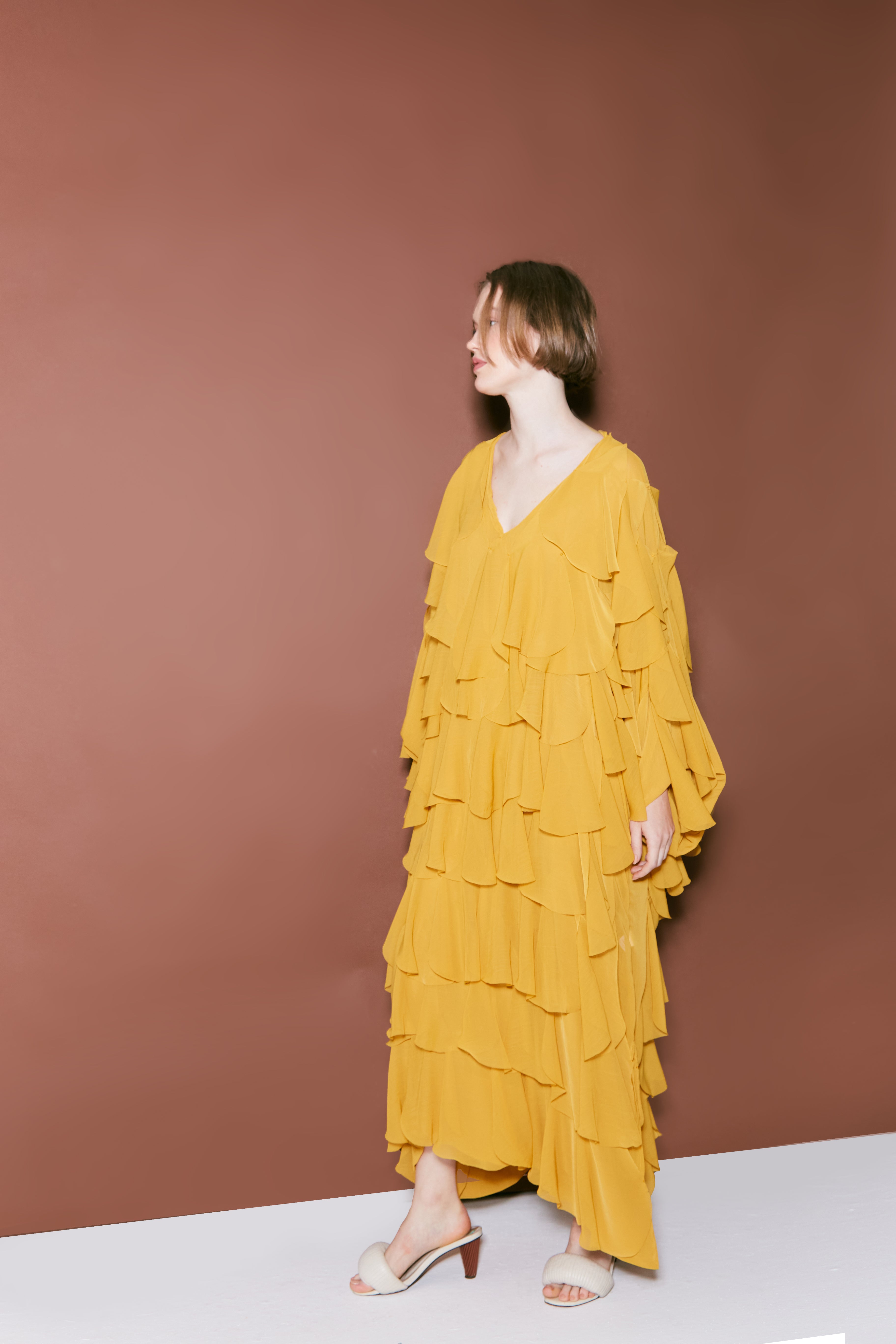 mustard fig kaftan