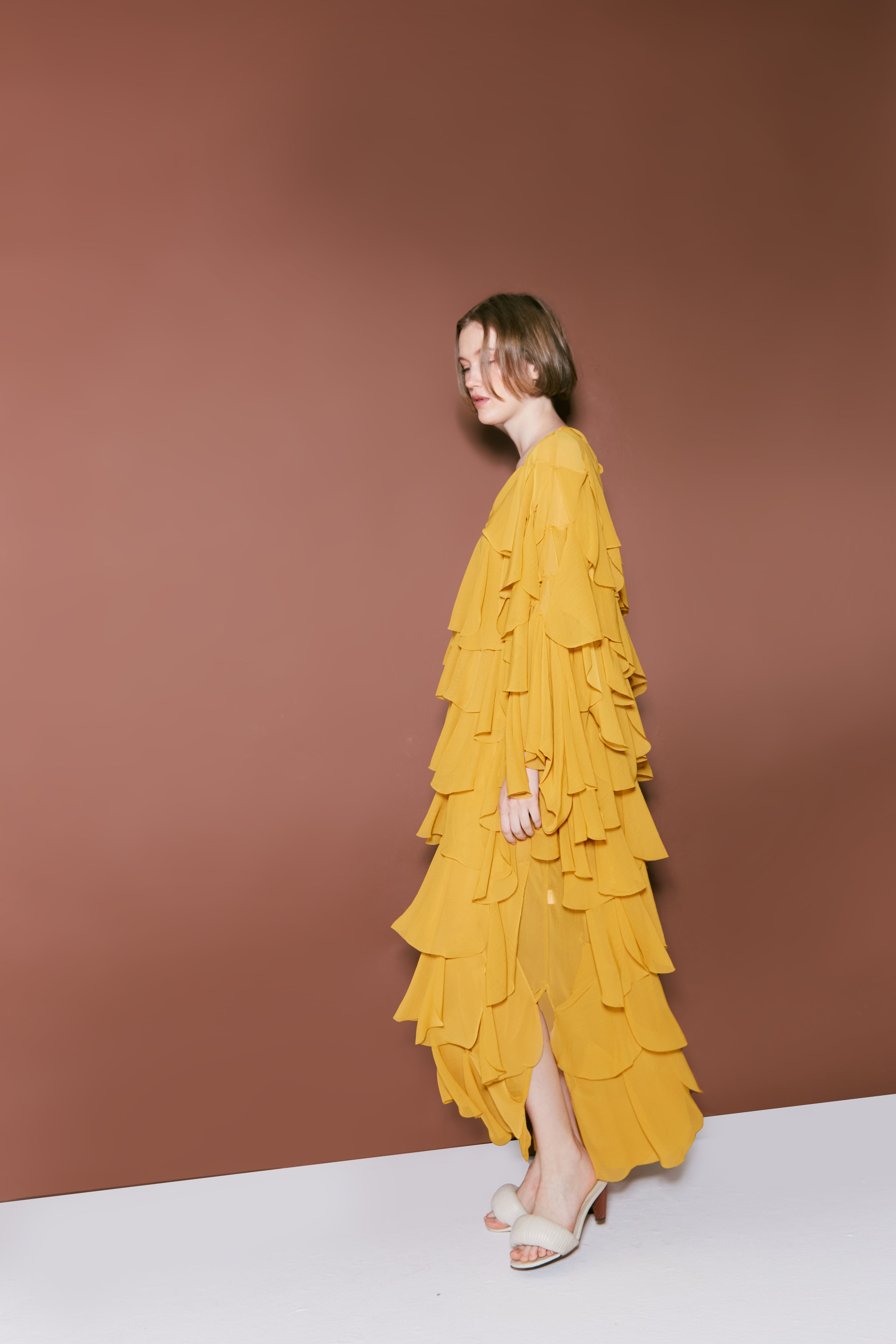 mustard fig kaftan