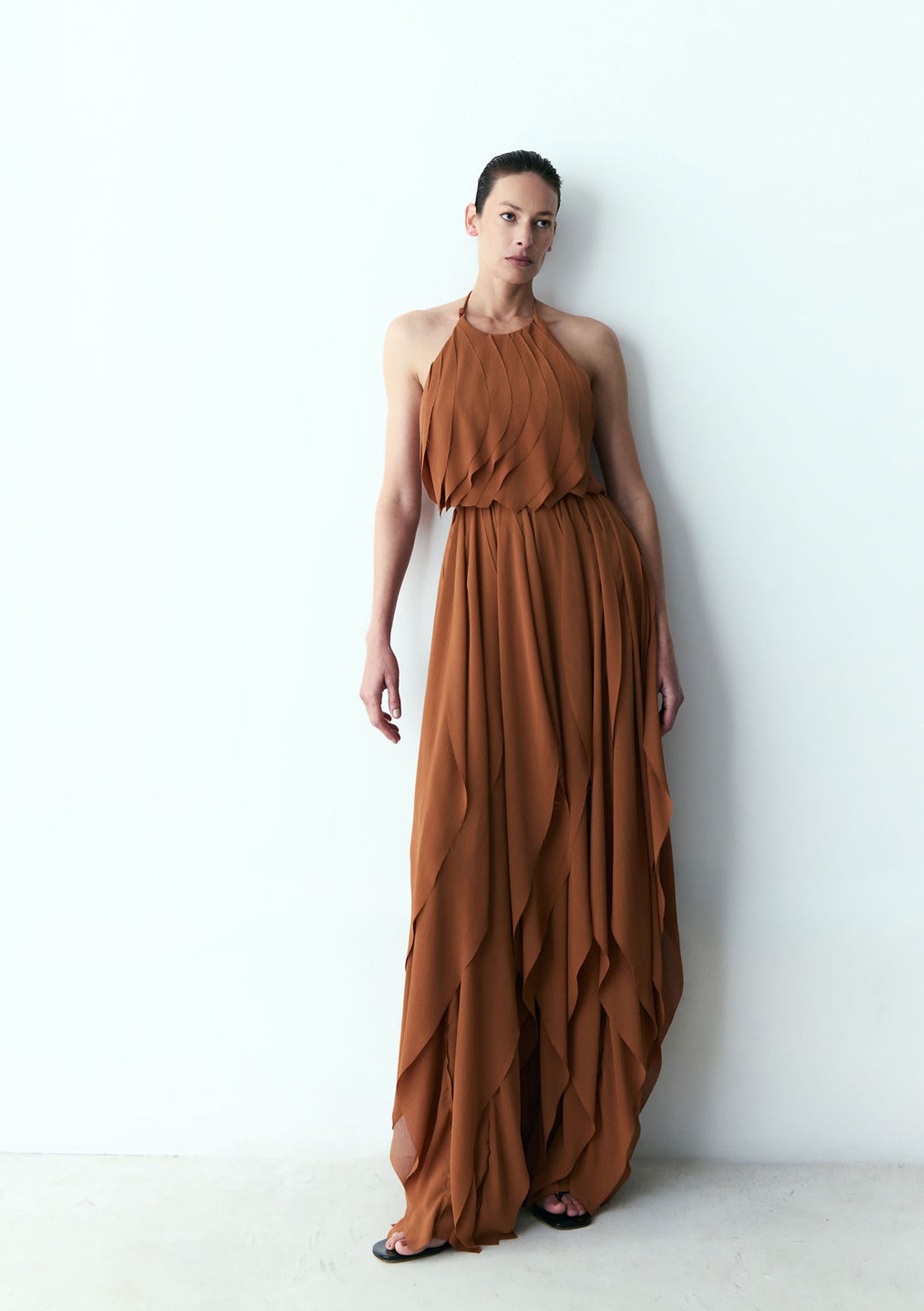 calça pote caramelo