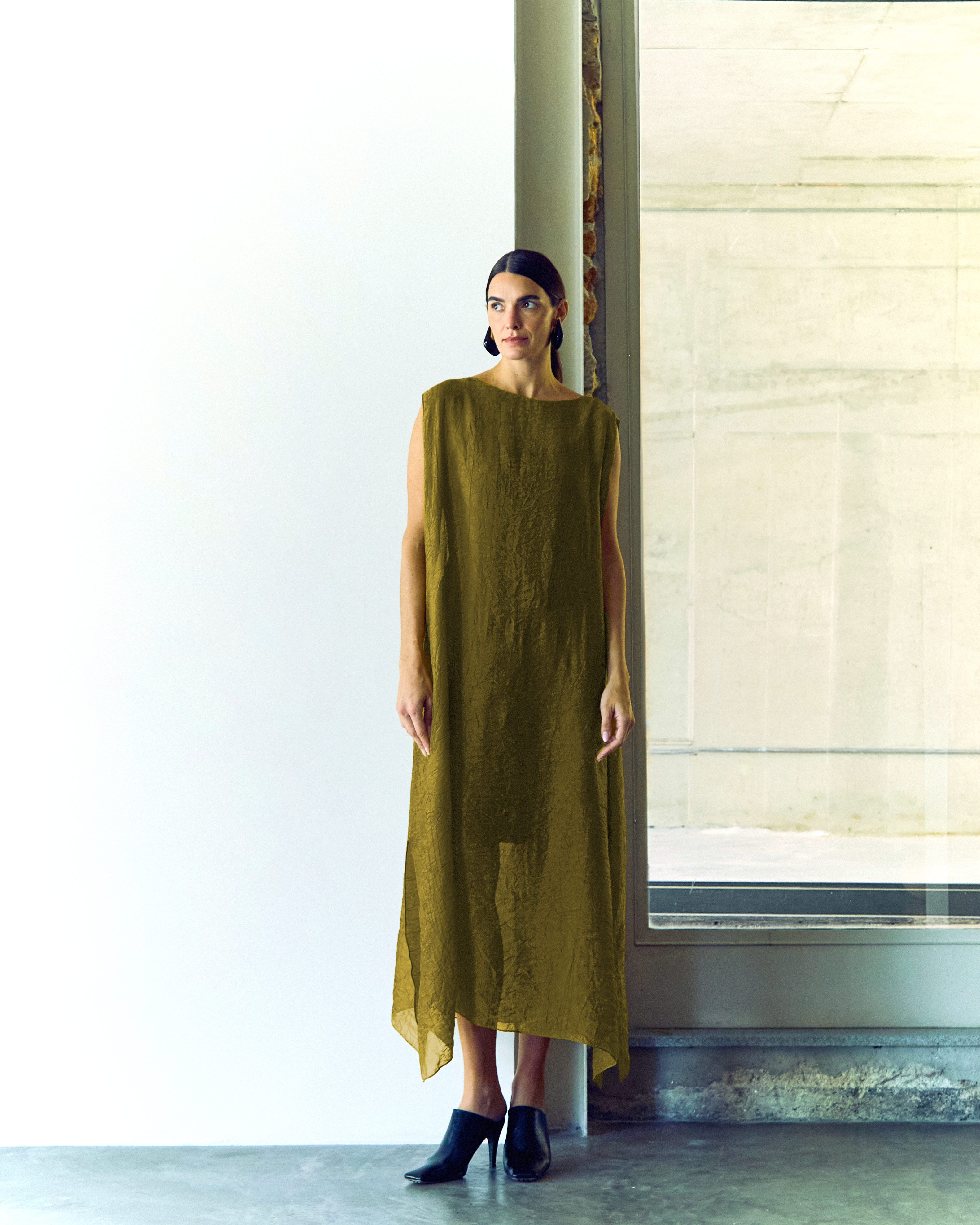 vestido basic cecilia verde