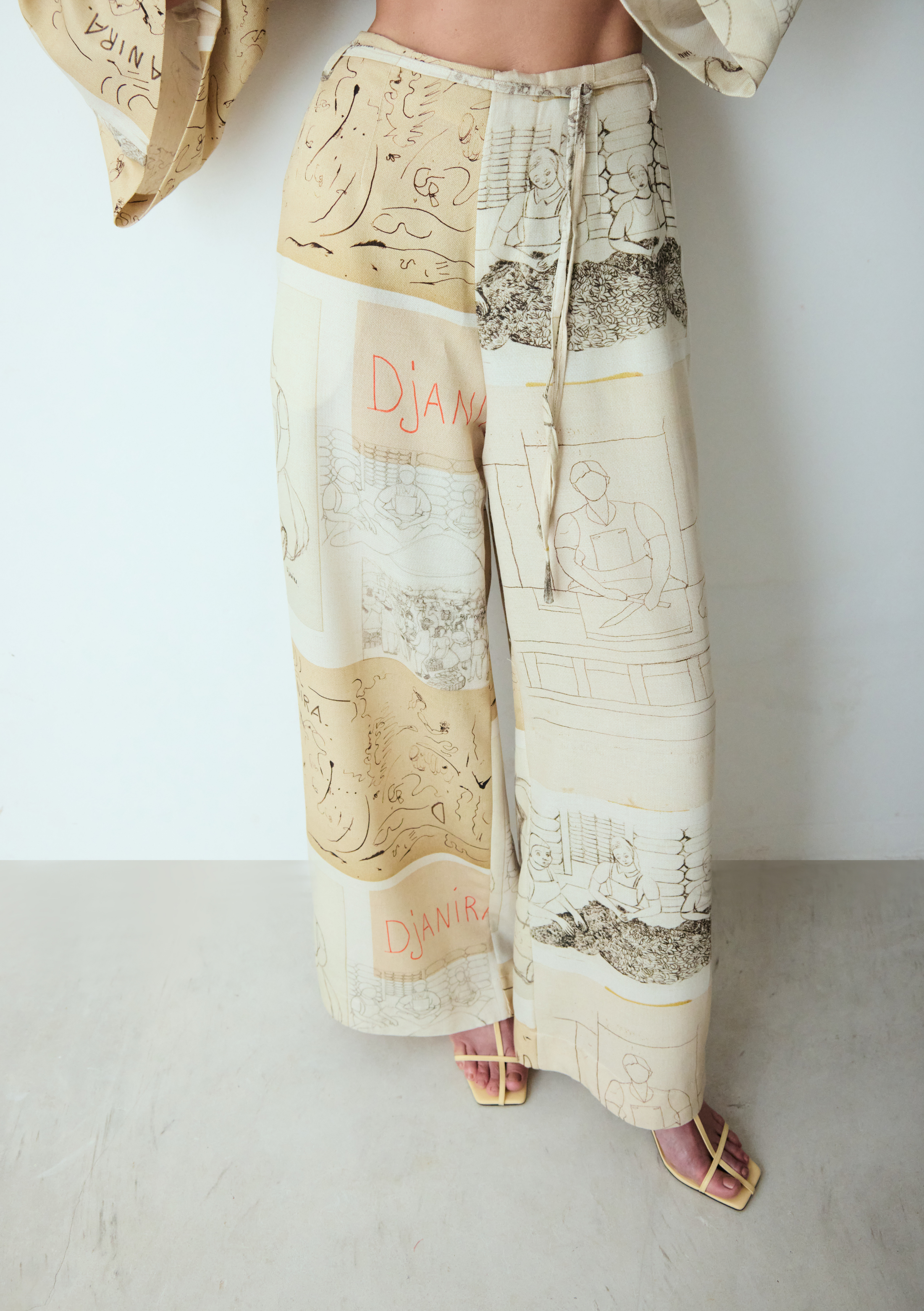 calça linho ofícios