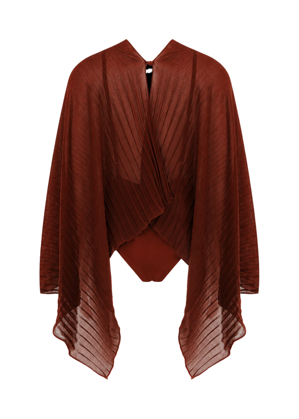 body pleats frevo ferrugem