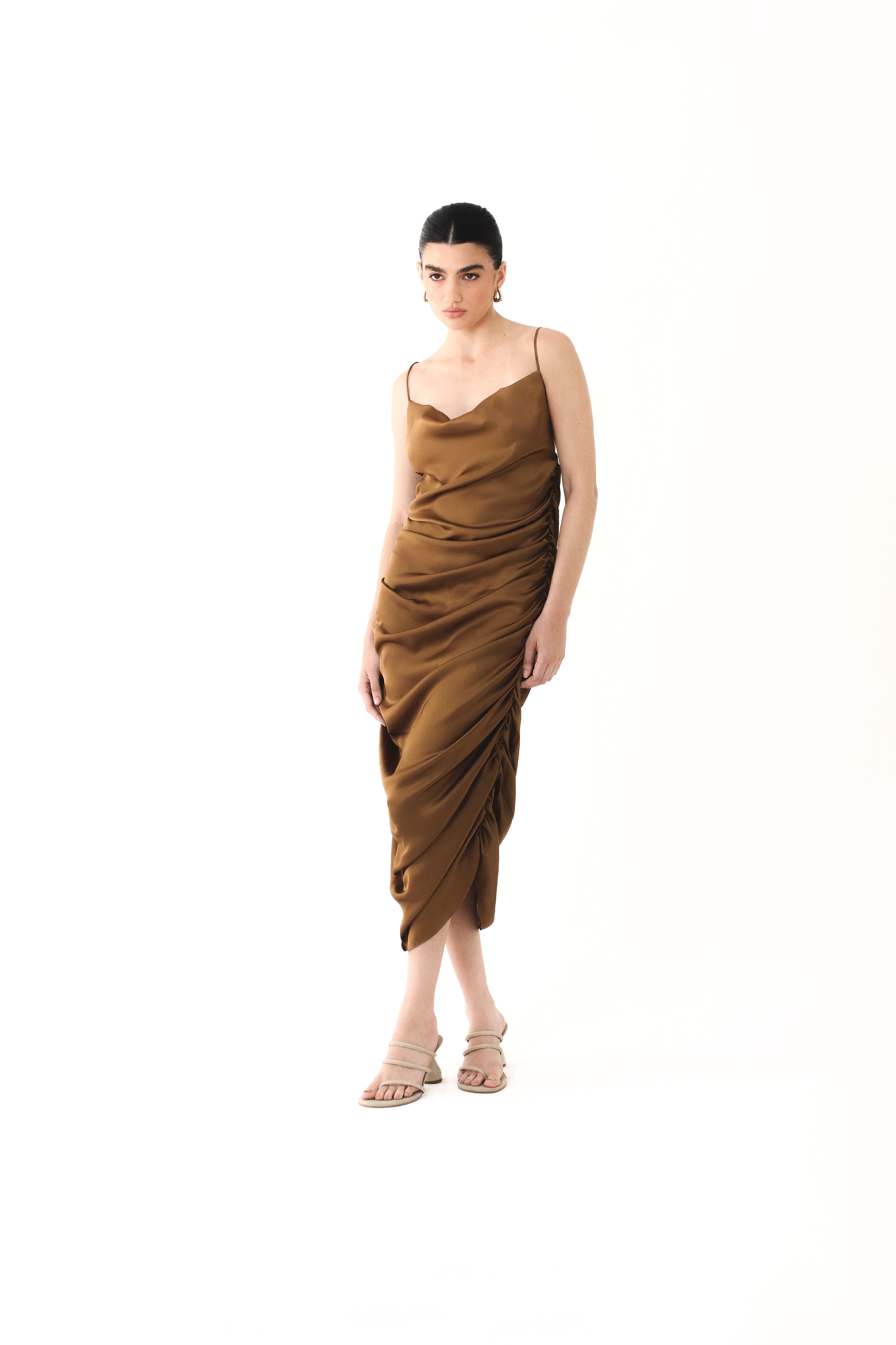 vestido longo echinus