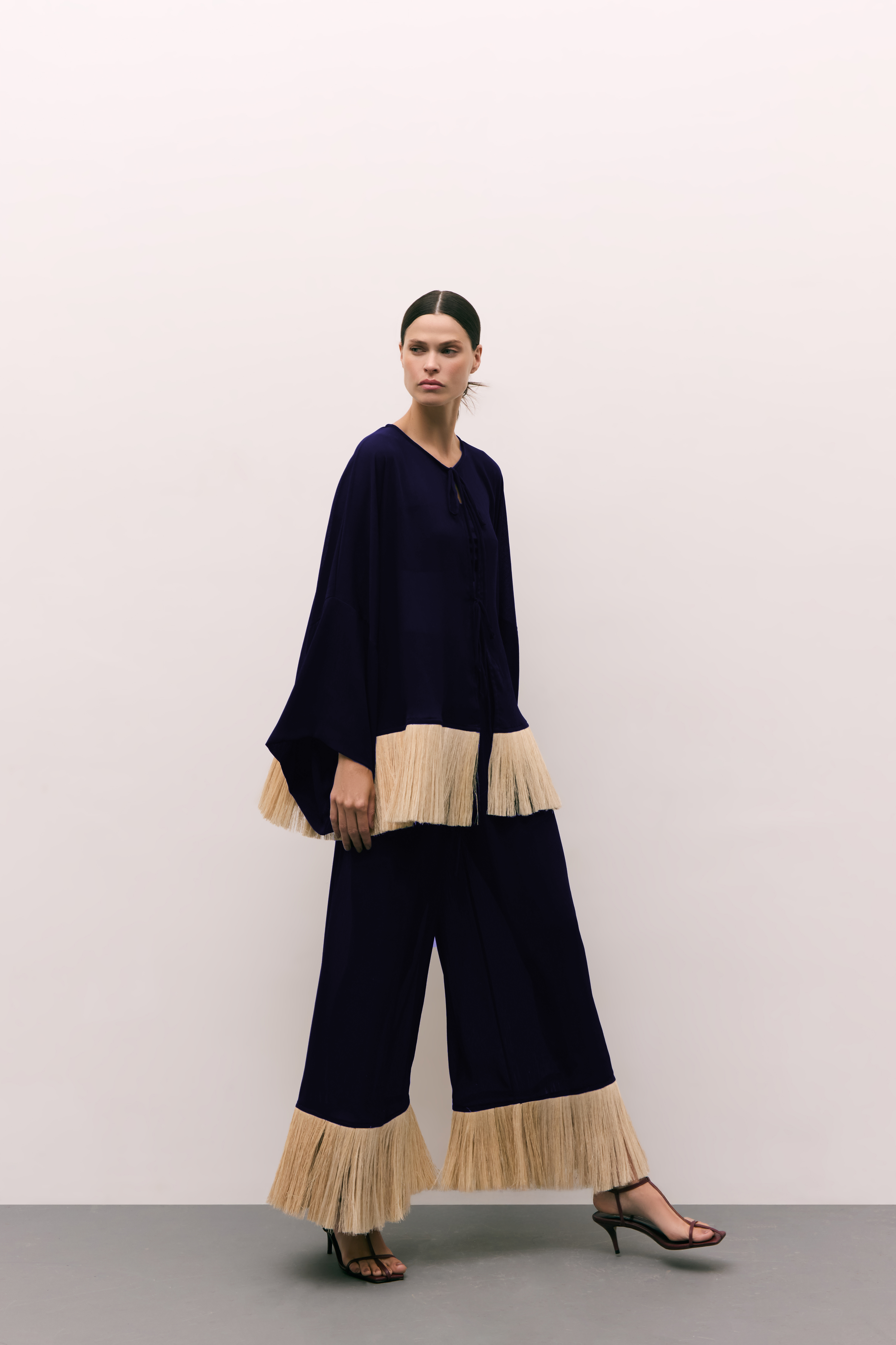 kimono paleas azul