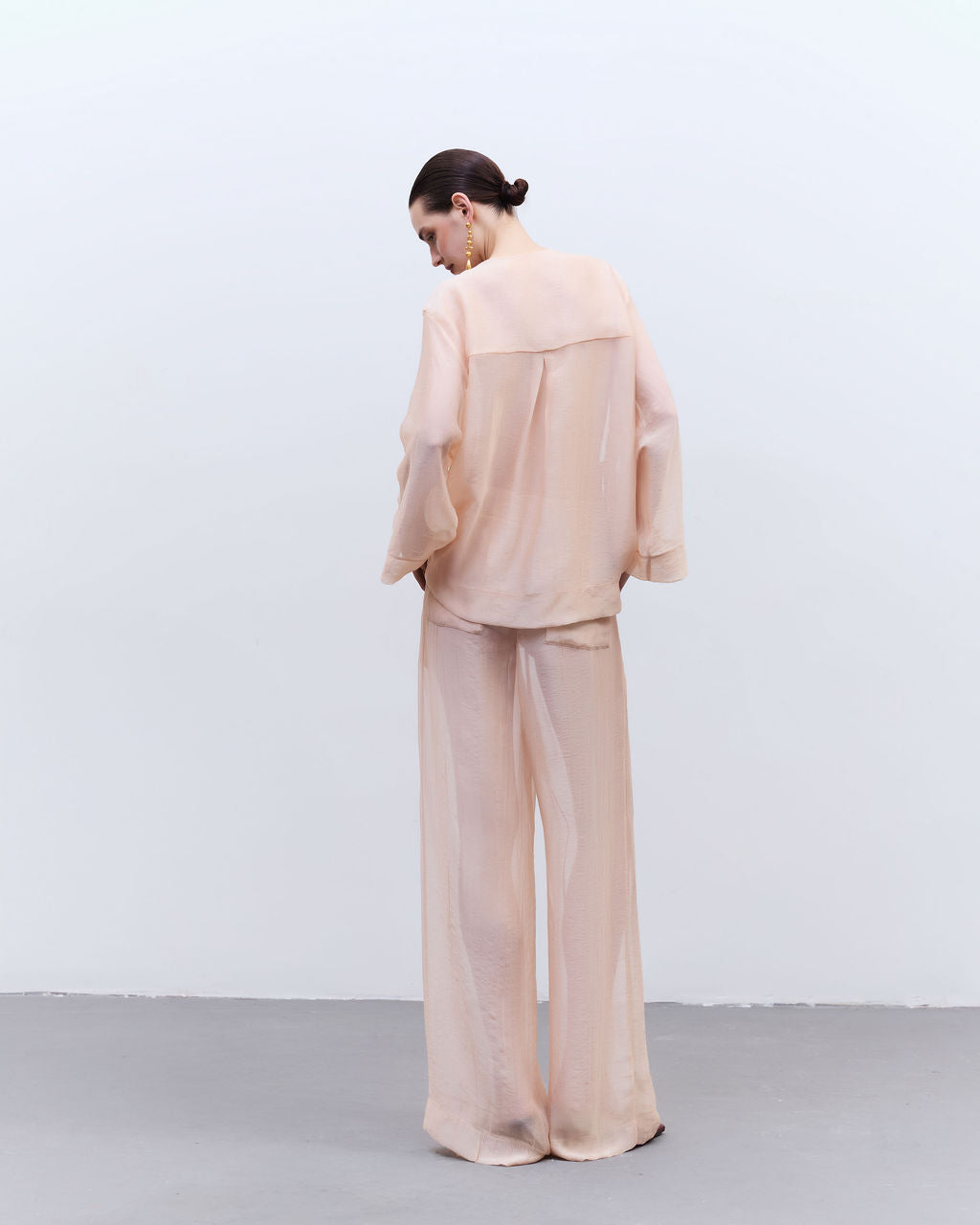 calça organza
