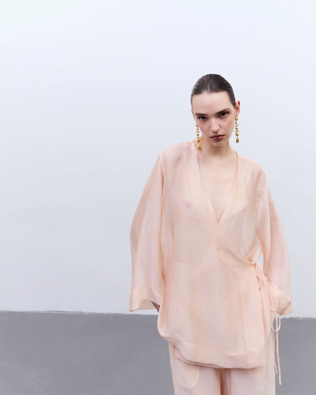 kimono organza