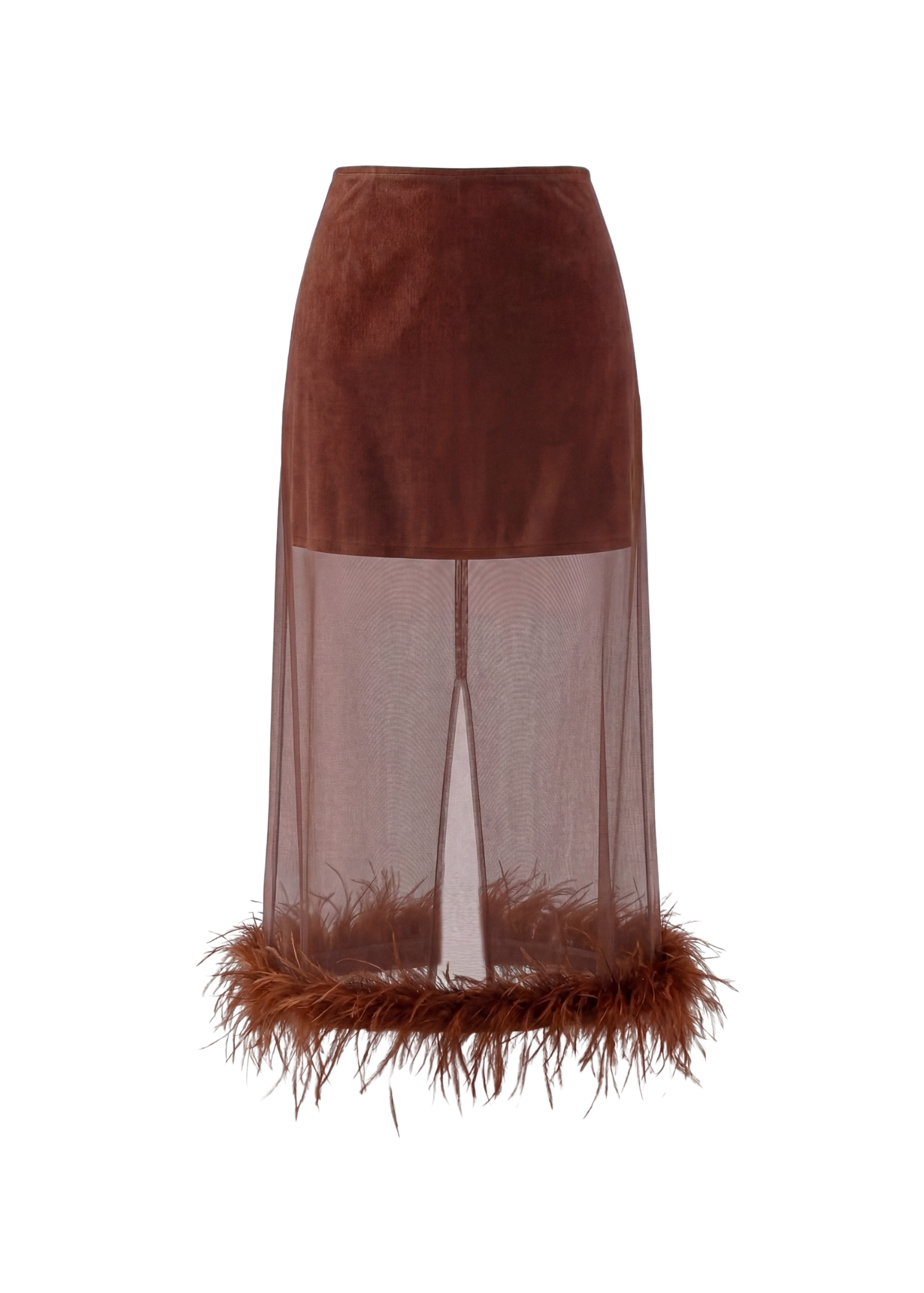 saia midi feather terra
