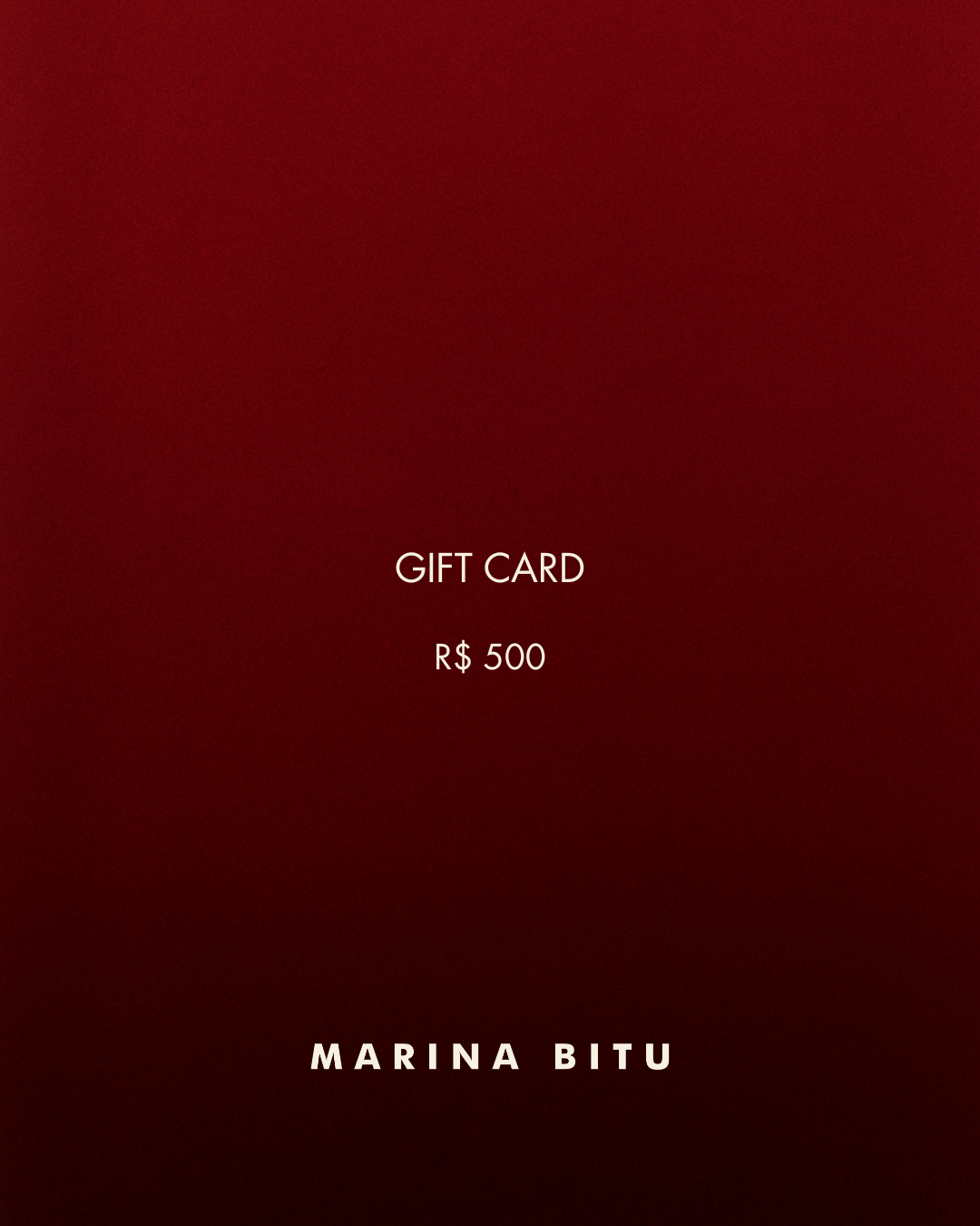 gift card R$ 500