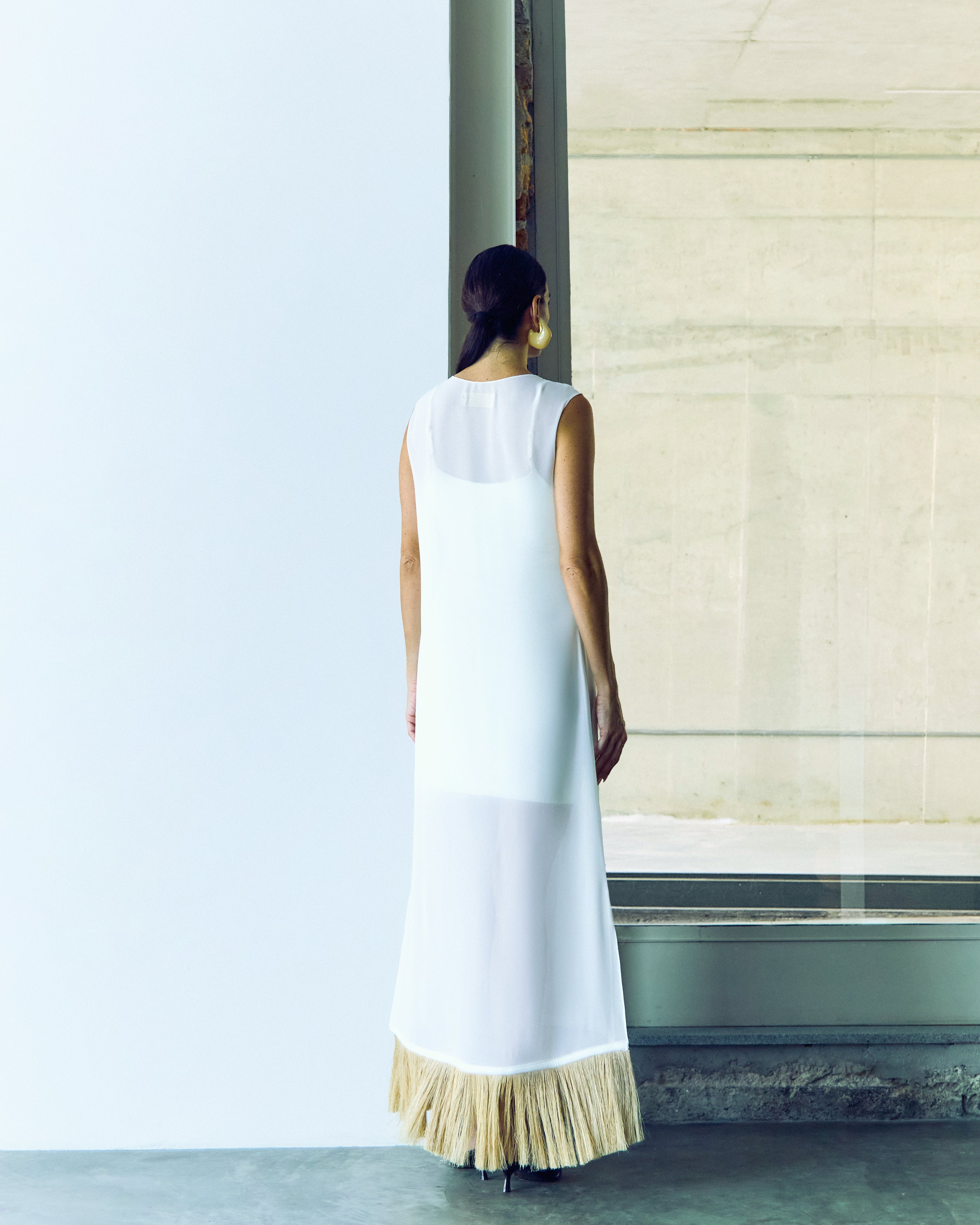 vestido sem mangas paleas