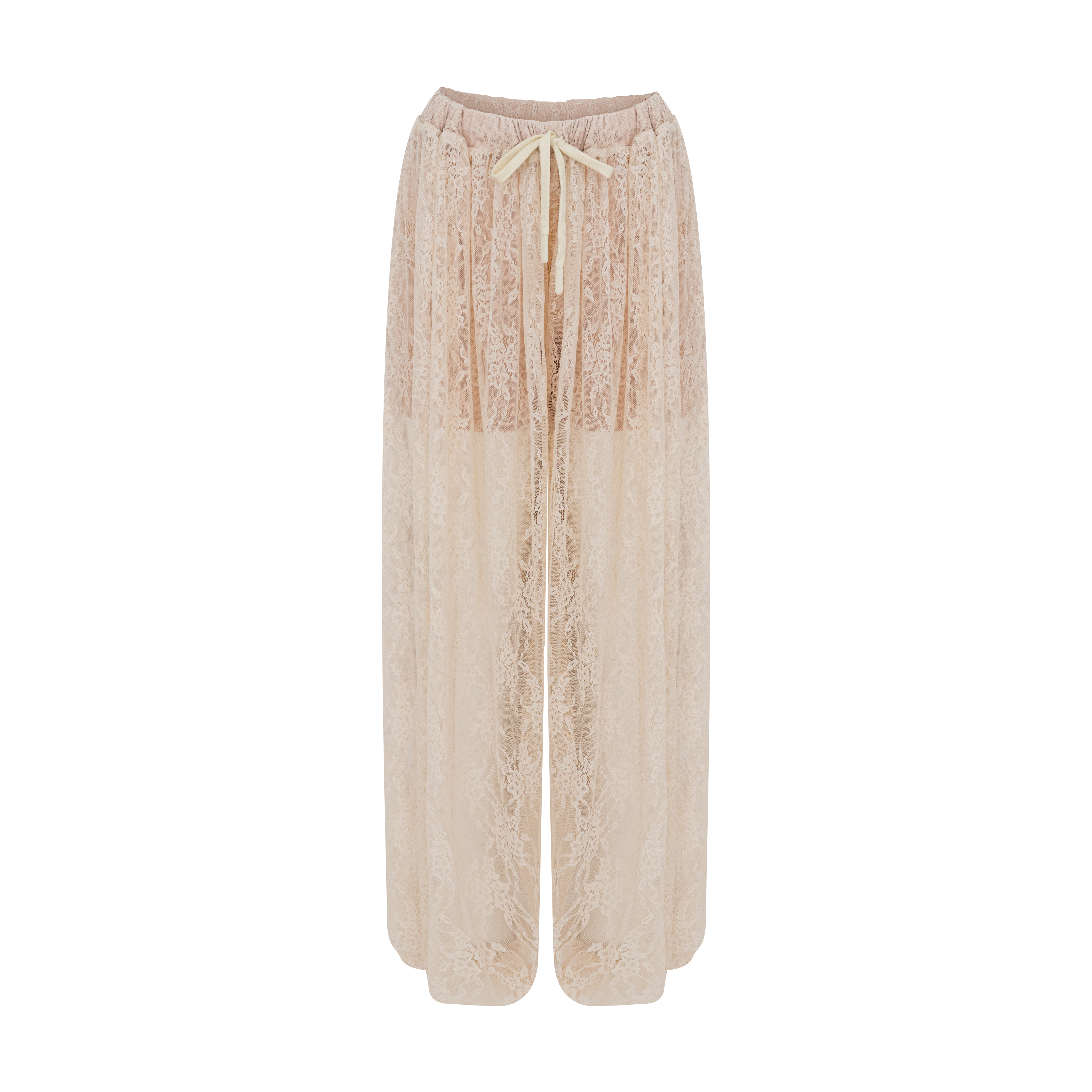 calça aladin lace creme