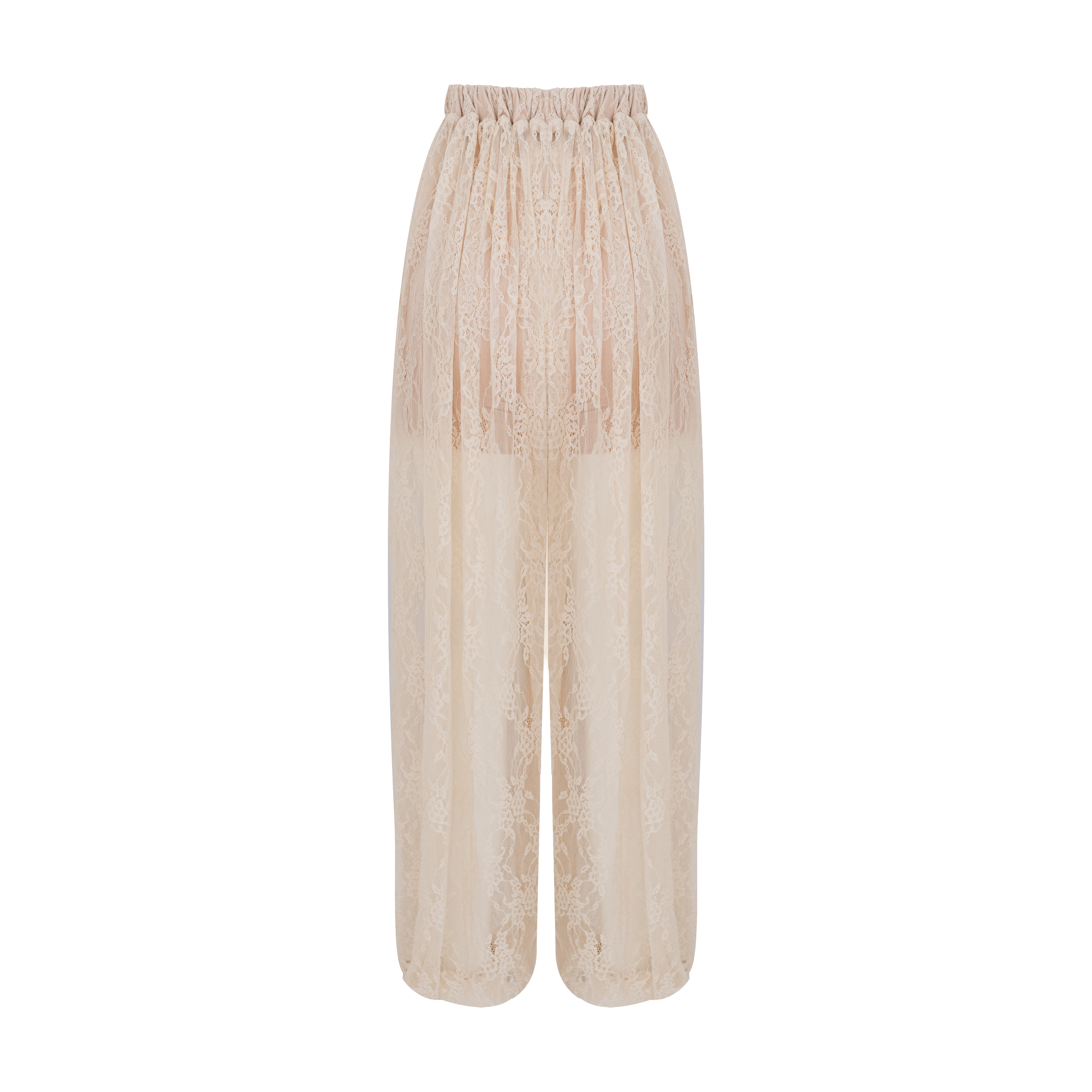 calça aladin lace creme