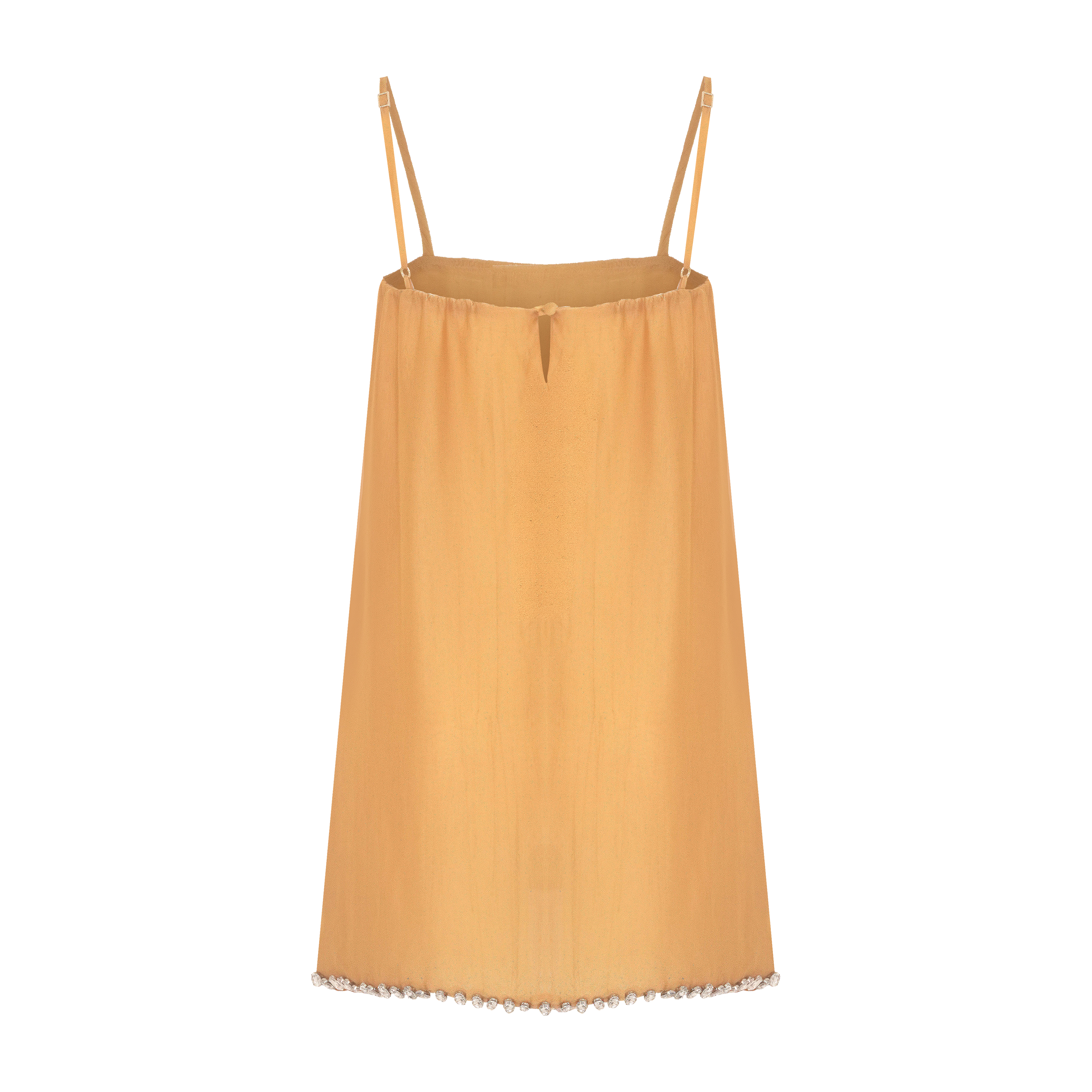 blusa com echarpe canário