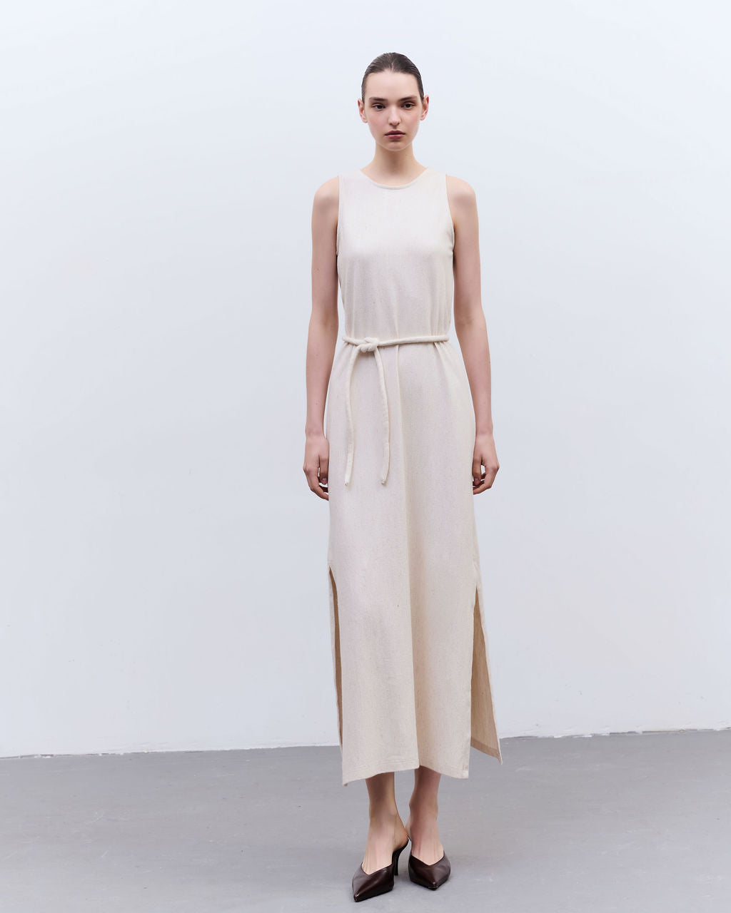vestido coluna moletom