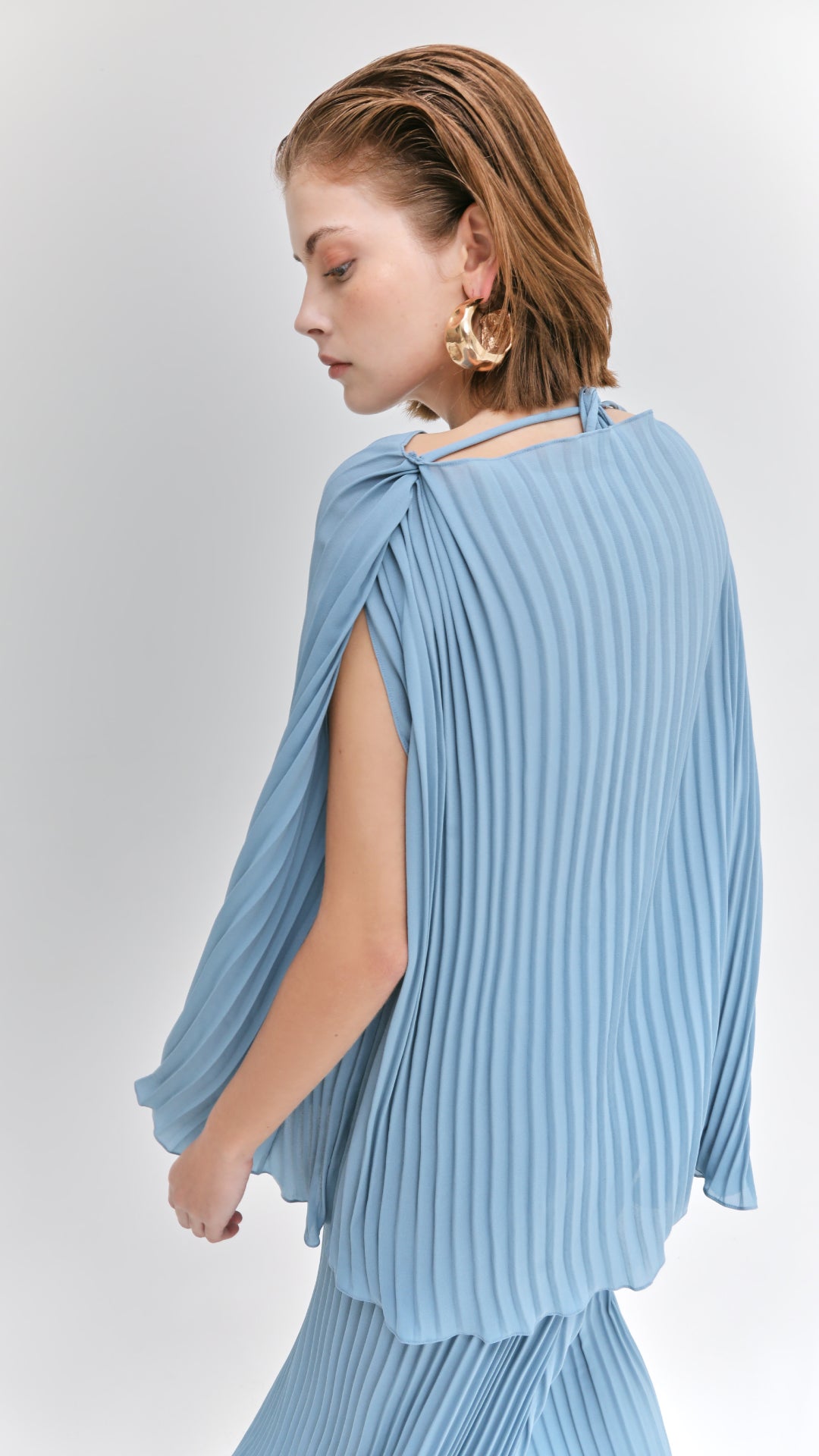 blusa pleats siebra