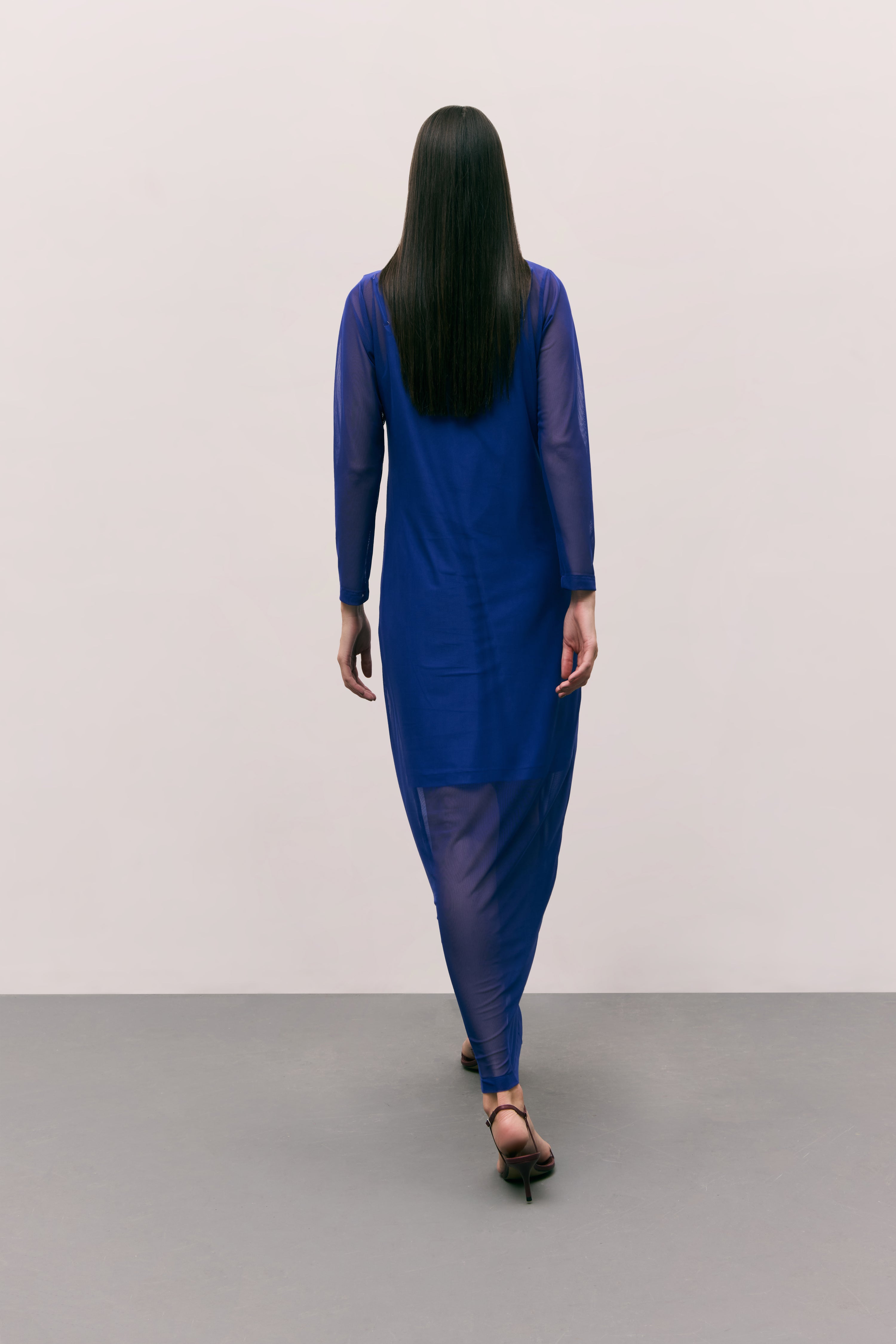 vestido longo invisible