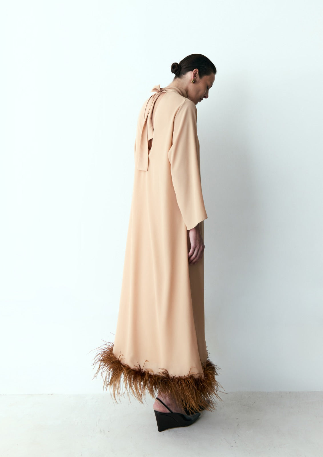 vestido herbal rosê